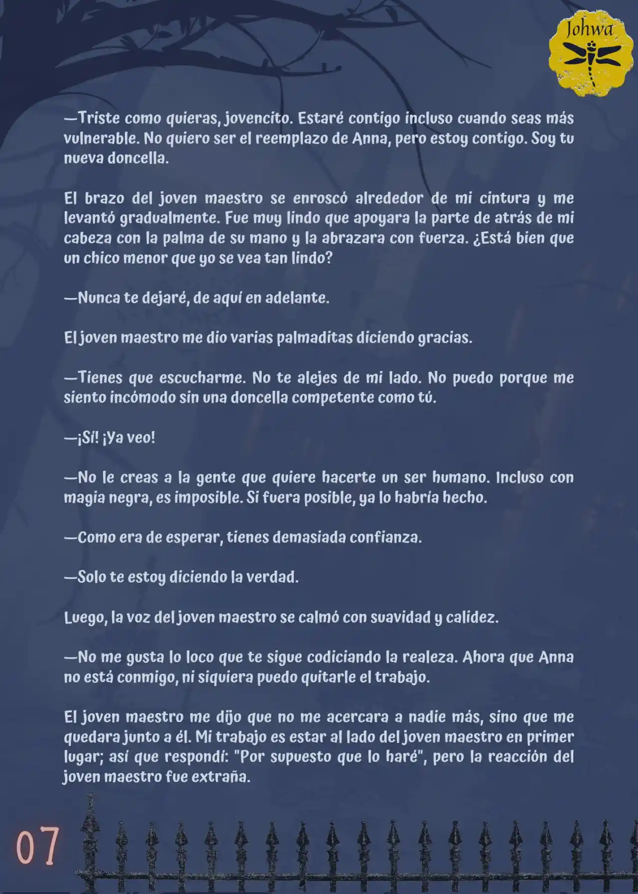 La Criada Del Mundo De Los Zombies Desea Convertise En Humana (Novela) - Capítulo 21 - Página 9 - LectorTMOo