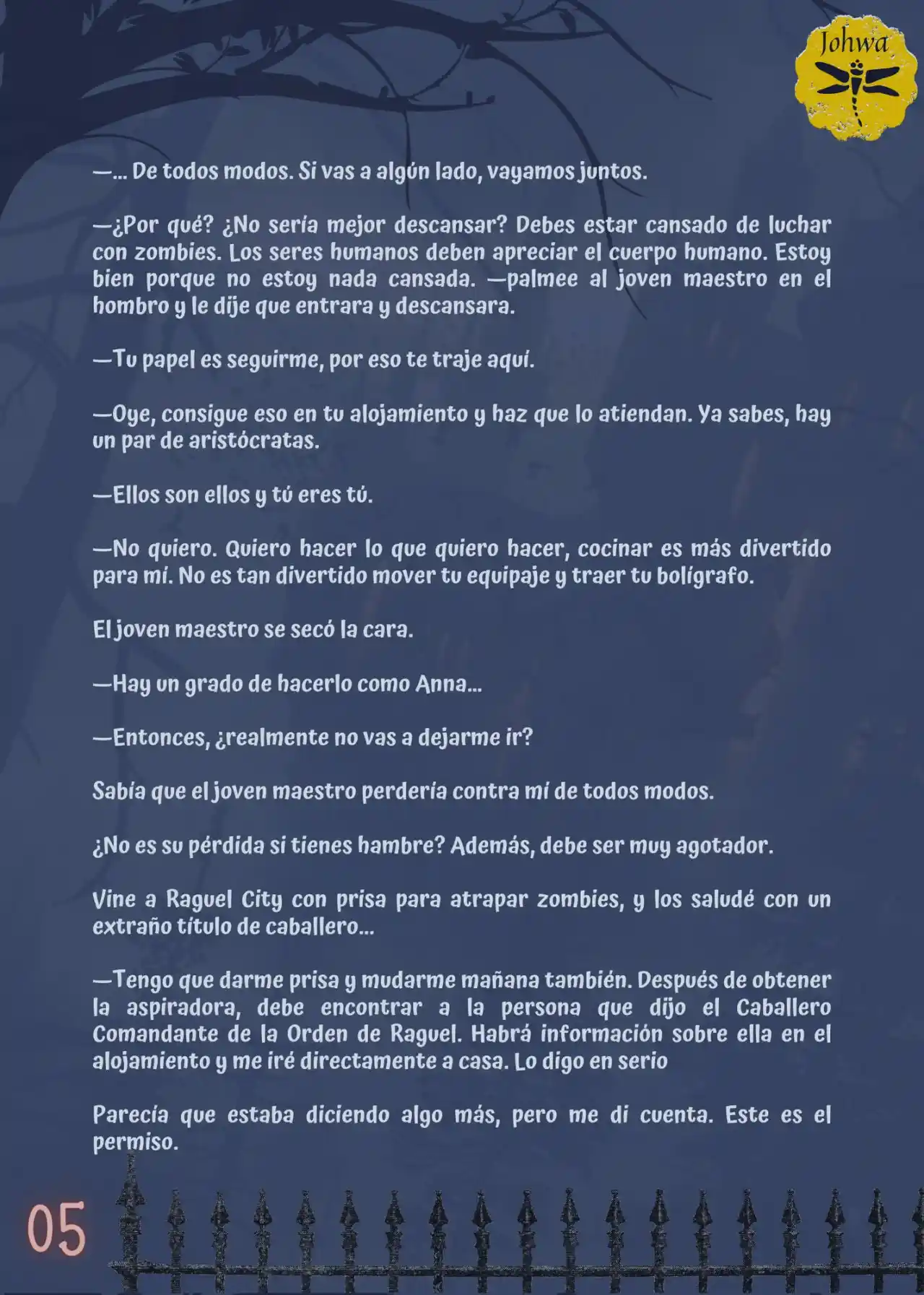 La Criada Del Mundo De Los Zombies Desea Convertise En Humana (Novela) - Capítulo 22 - Página 7 - LectorTMOo