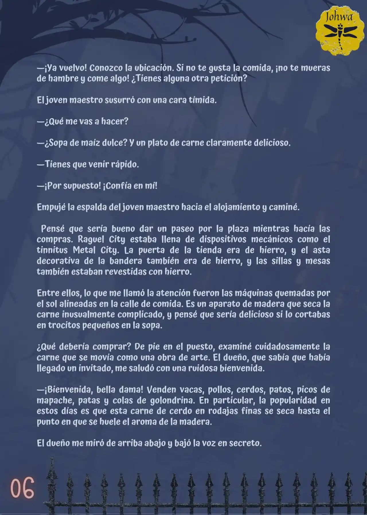 La Criada Del Mundo De Los Zombies Desea Convertise En Humana (Novela) - Capítulo 22 - Página 8 - LectorTMOo