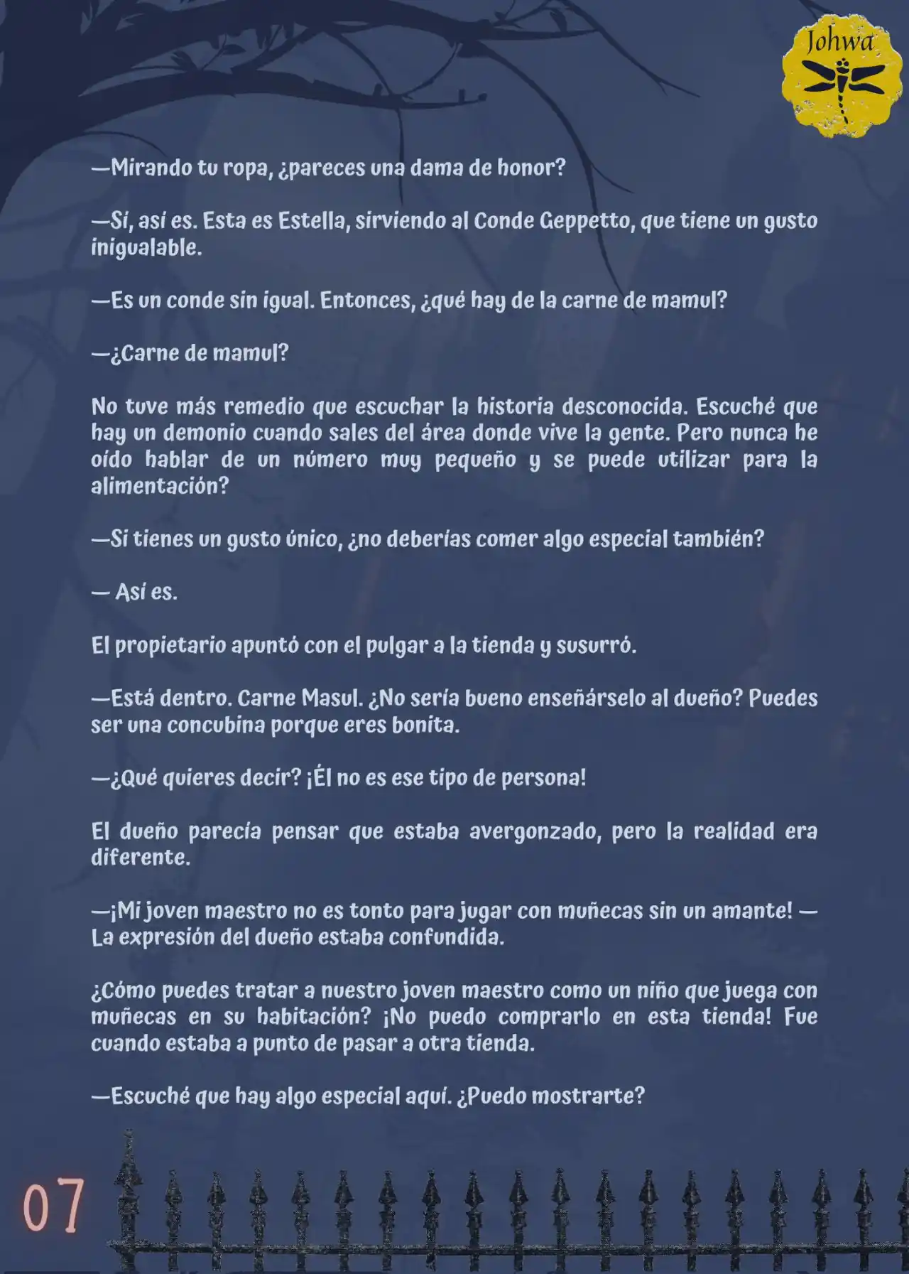 La Criada Del Mundo De Los Zombies Desea Convertise En Humana (Novela) - Capítulo 22 - Página 9 - LectorTMOo
