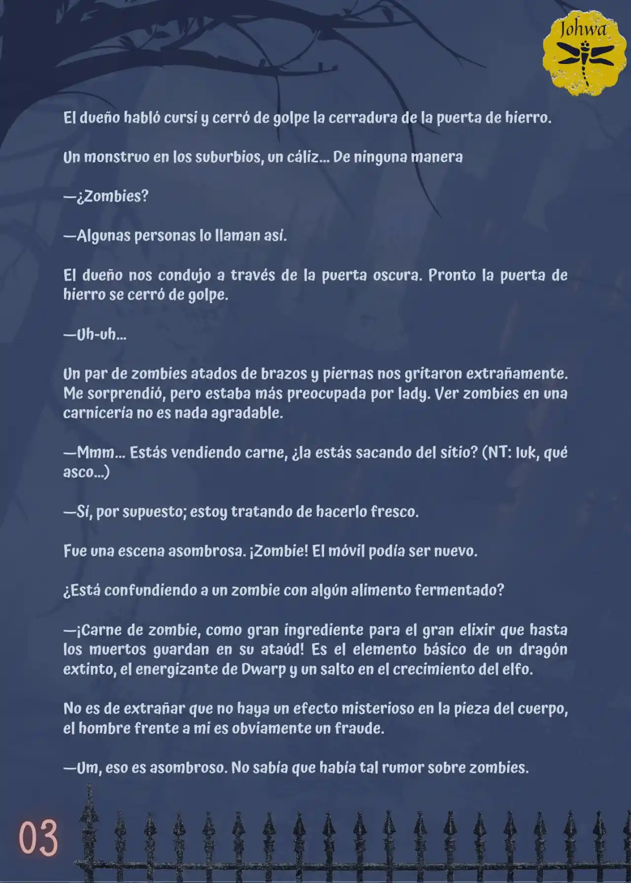 La Criada Del Mundo De Los Zombies Desea Convertise En Humana (Novela) - Capítulo 23 - Página 5 - LectorTMOo