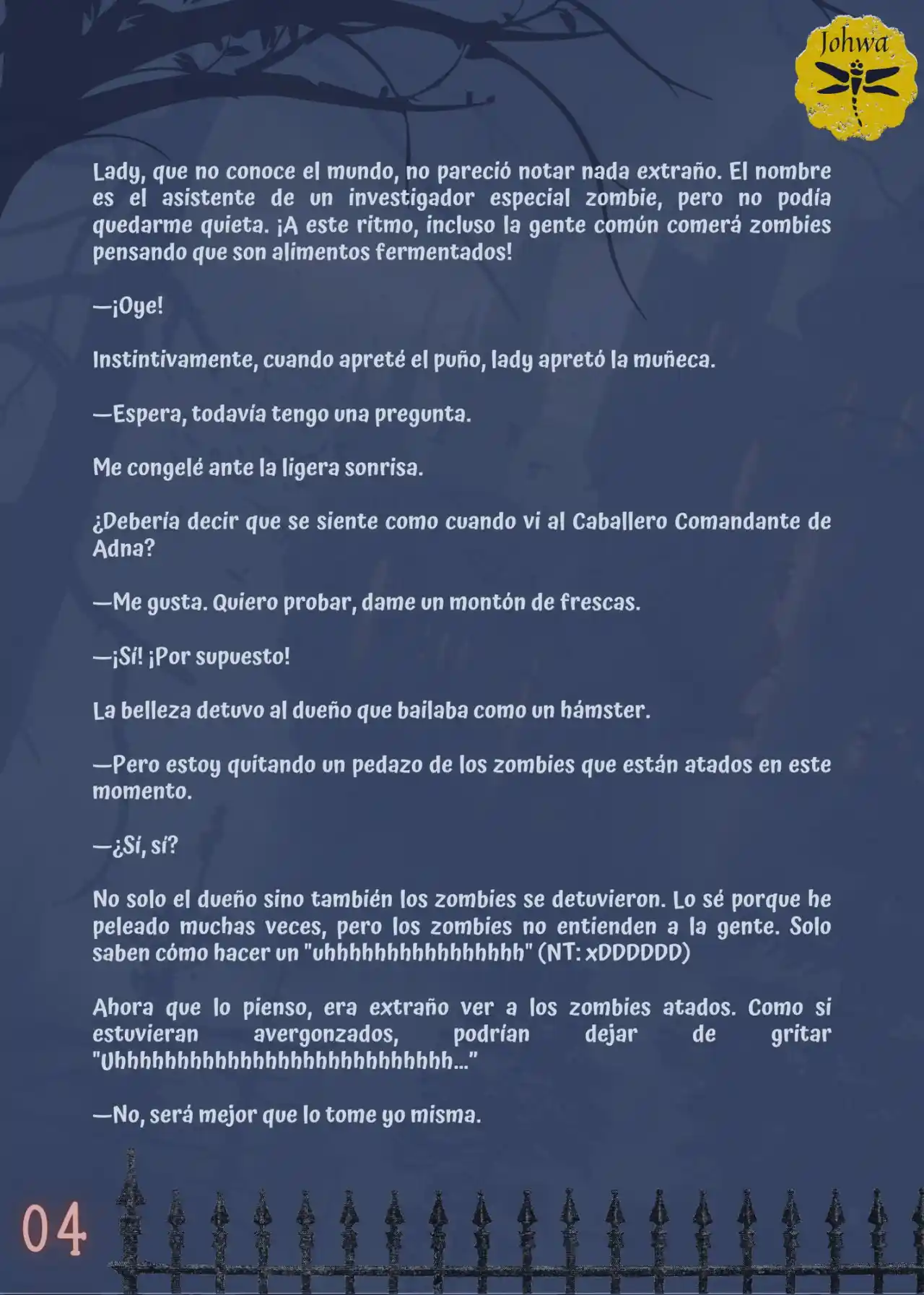 La Criada Del Mundo De Los Zombies Desea Convertise En Humana (Novela) - Capítulo 23 - Página 6 - LectorTMOo