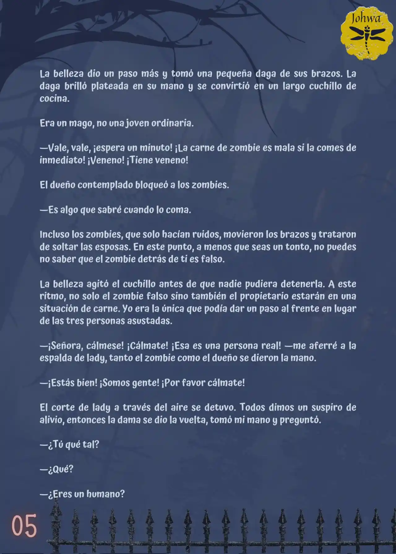 La Criada Del Mundo De Los Zombies Desea Convertise En Humana (Novela) - Capítulo 23 - Página 7 - LectorTMOo