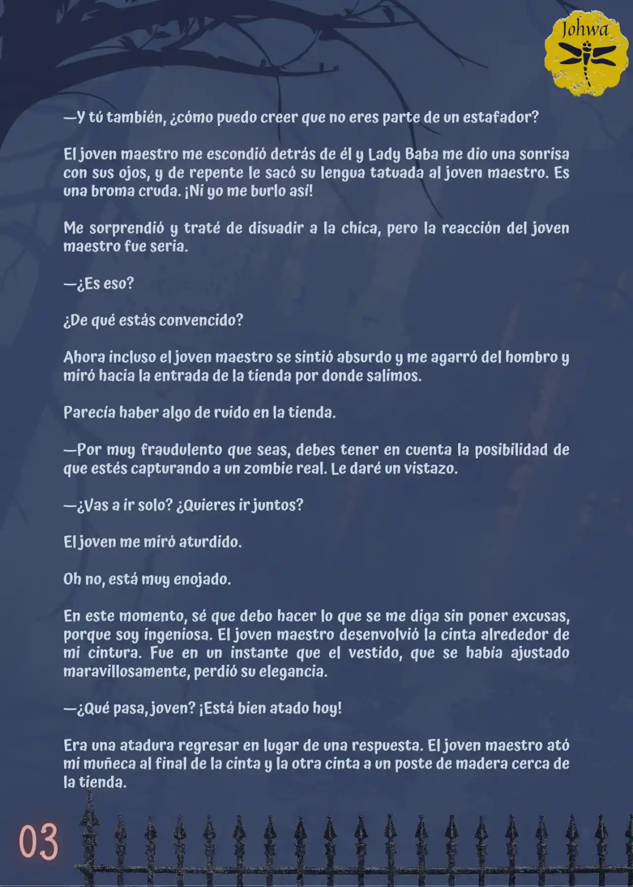 La Criada Del Mundo De Los Zombies Desea Convertise En Humana (Novela) - Capítulo 24 - Página 5 - LectorTMOo