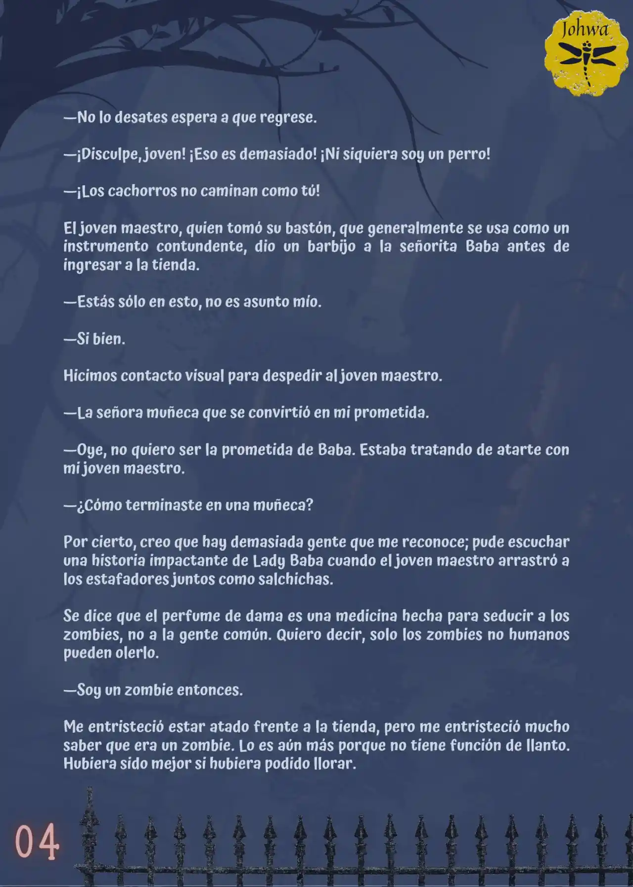 La Criada Del Mundo De Los Zombies Desea Convertise En Humana (Novela) - Capítulo 24 - Página 6 - LectorTMOo
