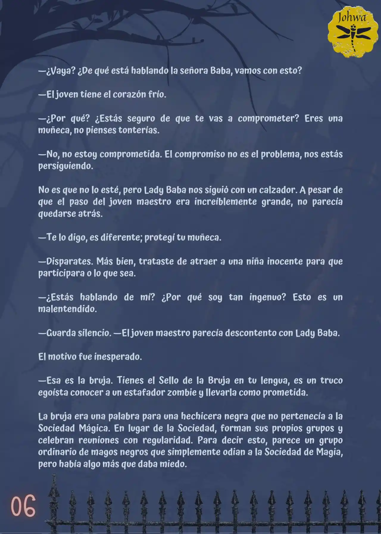 La Criada Del Mundo De Los Zombies Desea Convertise En Humana (Novela) - Capítulo 24 - Página 8 - LectorTMOo