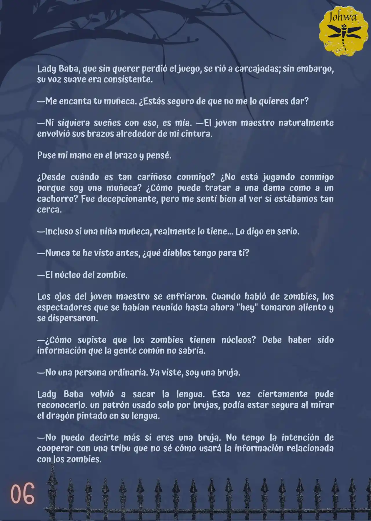 La Criada Del Mundo De Los Zombies Desea Convertise En Humana (Novela) - Capítulo 25 - Página 8 - LectorTMOo