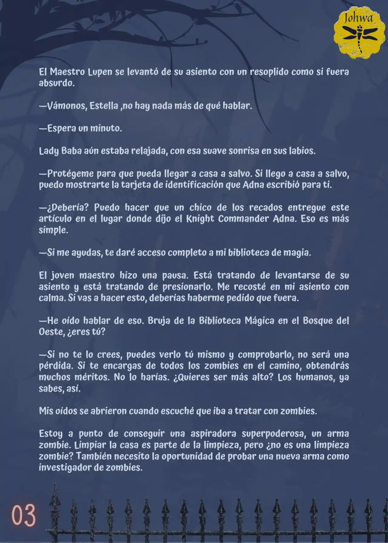 La Criada Del Mundo De Los Zombies Desea Convertise En Humana (Novela) - Capítulo 26 - Página 5 - LectorTMOo