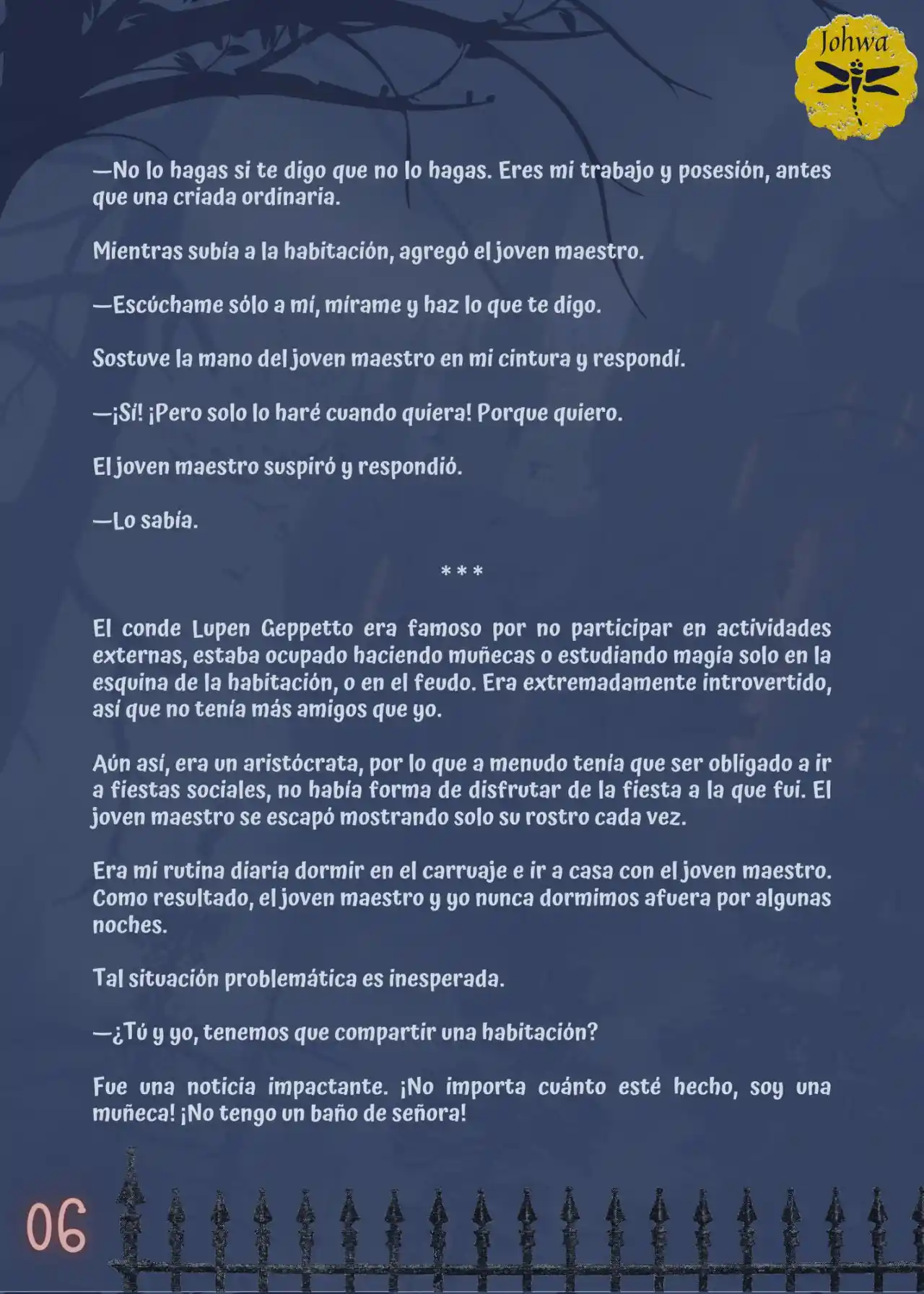 La Criada Del Mundo De Los Zombies Desea Convertise En Humana (Novela) - Capítulo 26 - Página 8 - LectorTMOo