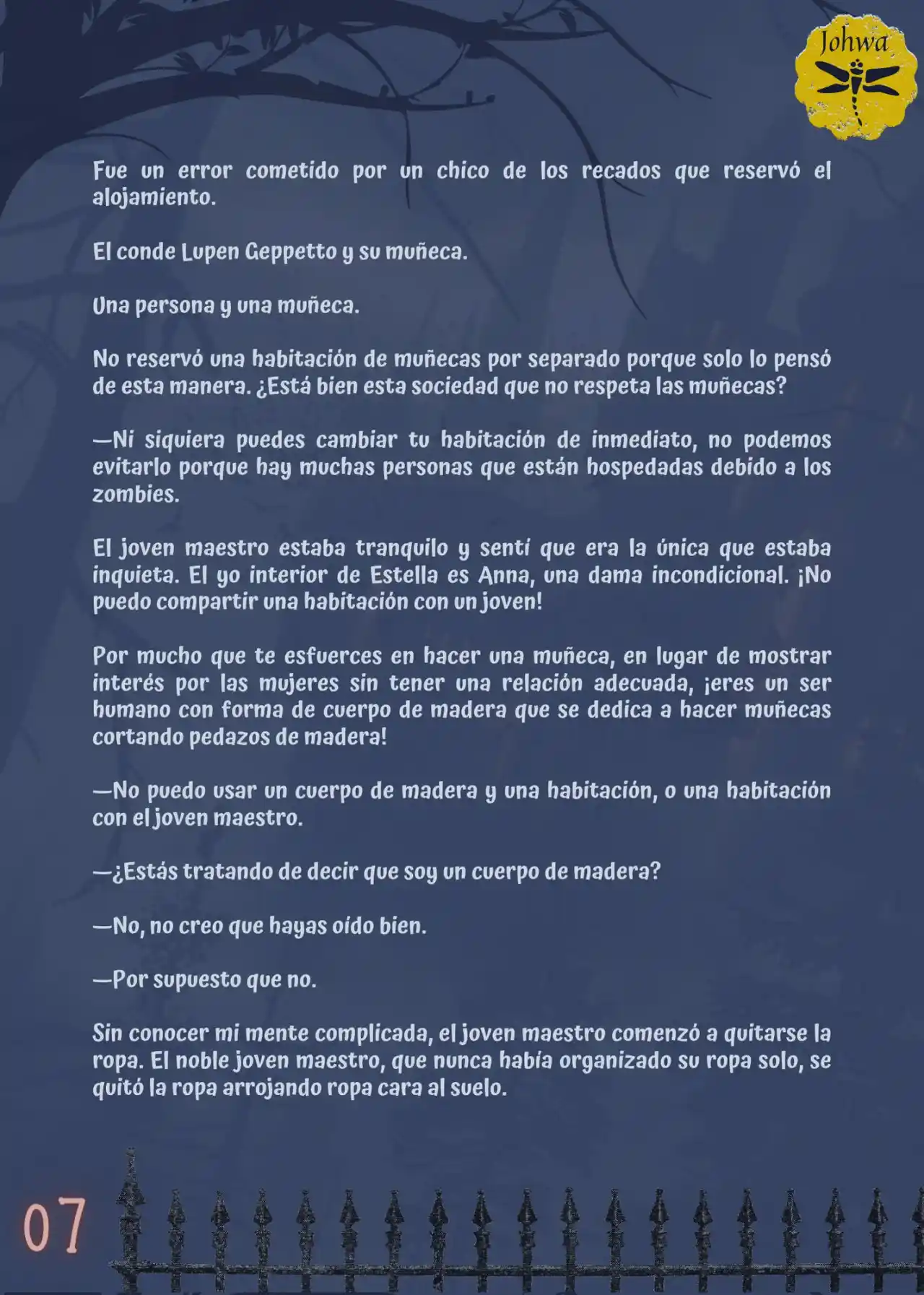 La Criada Del Mundo De Los Zombies Desea Convertise En Humana (Novela) - Capítulo 26 - Página 9 - LectorTMOo