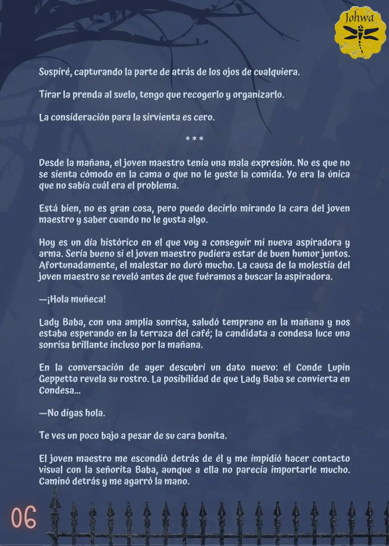 La Criada Del Mundo De Los Zombies Desea Convertise En Humana (Novela) - Capítulo 28 - Página 8 - LectorTMOo