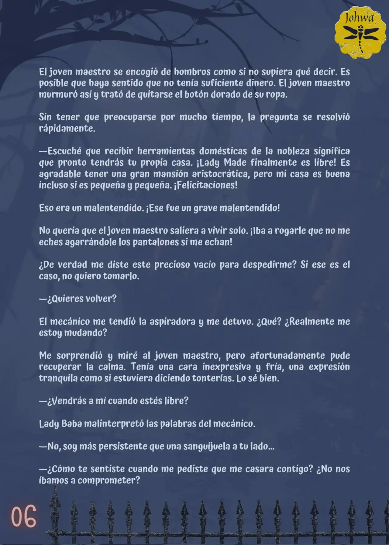 La Criada Del Mundo De Los Zombies Desea Convertise En Humana (Novela) - Capítulo 29 - Página 8 - LectorTMOo