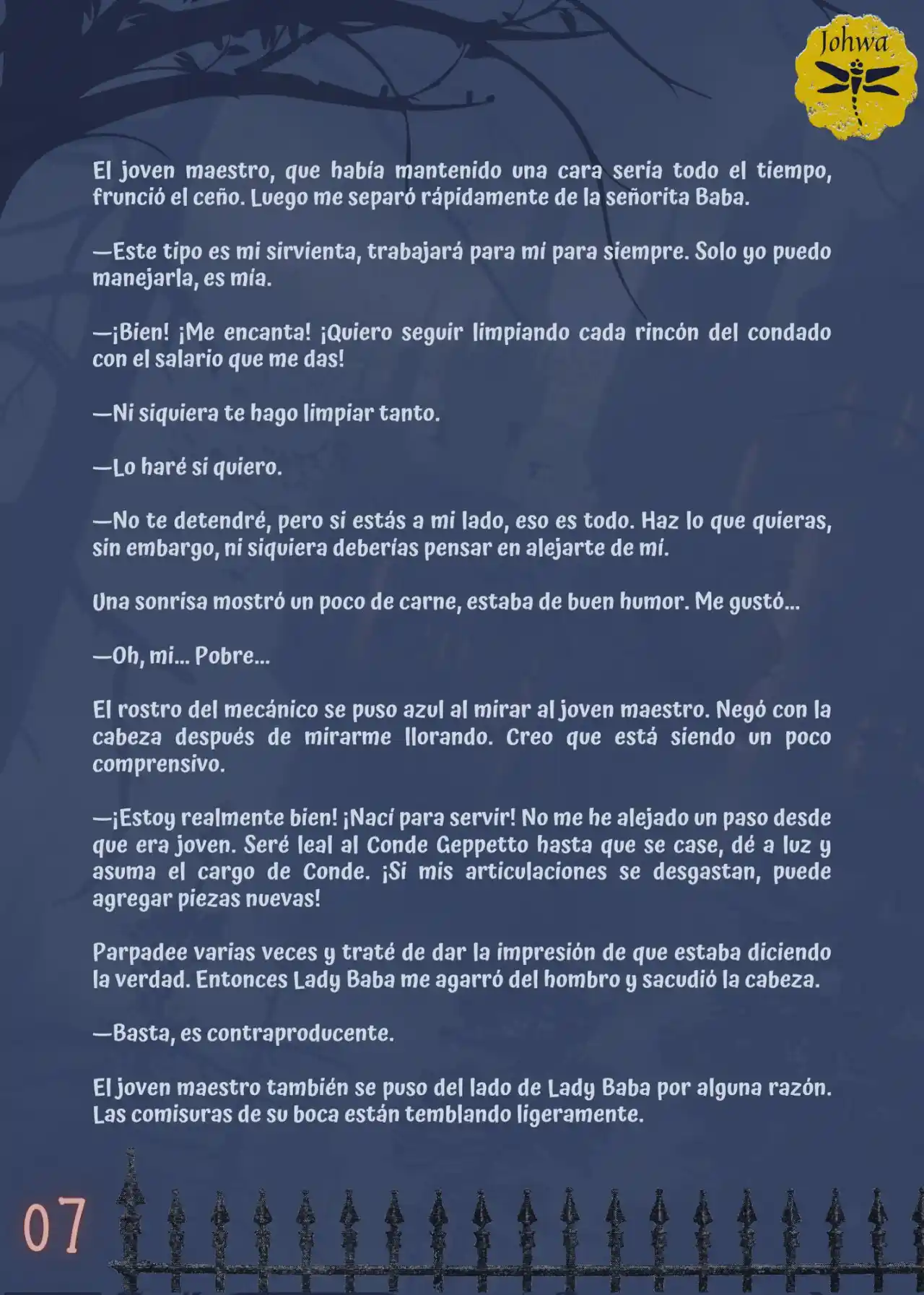 La Criada Del Mundo De Los Zombies Desea Convertise En Humana (Novela) - Capítulo 29 - Página 9 - LectorTMOo
