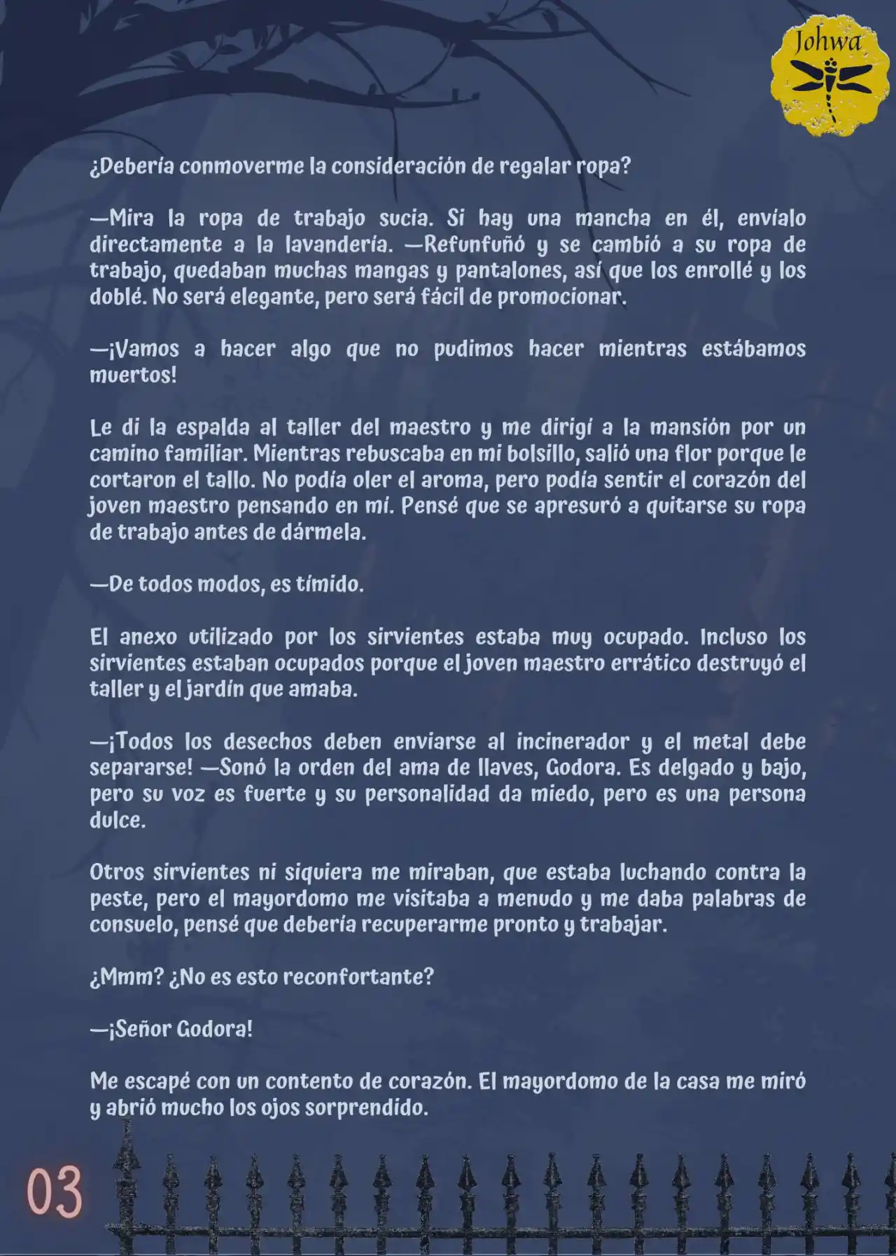 La Criada Del Mundo De Los Zombies Desea Convertise En Humana (Novela) - Capítulo 3 - Página 5 - LectorTMOo