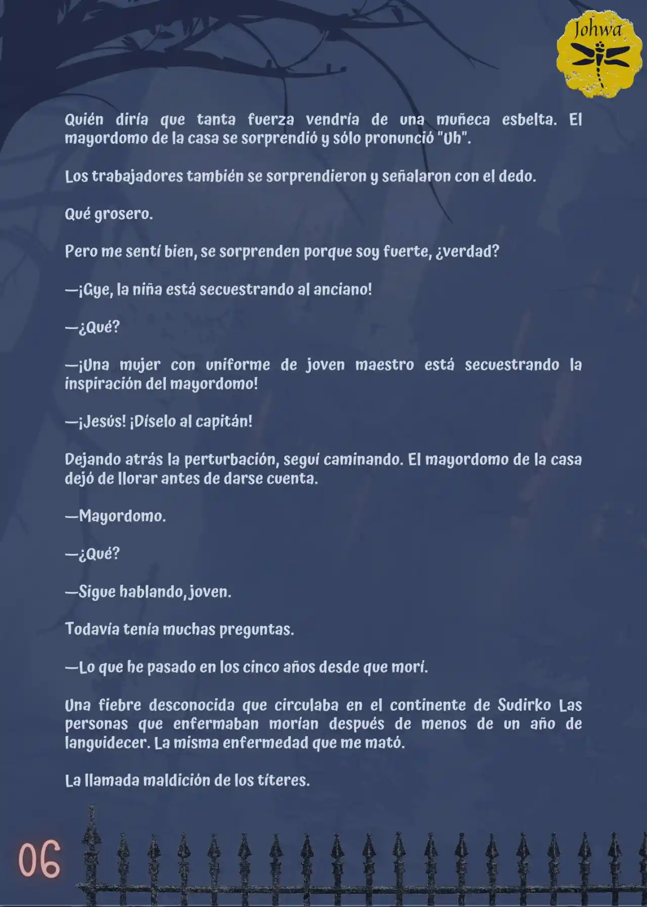 La Criada Del Mundo De Los Zombies Desea Convertise En Humana (Novela) - Capítulo 3 - Página 8 - LectorTMOo