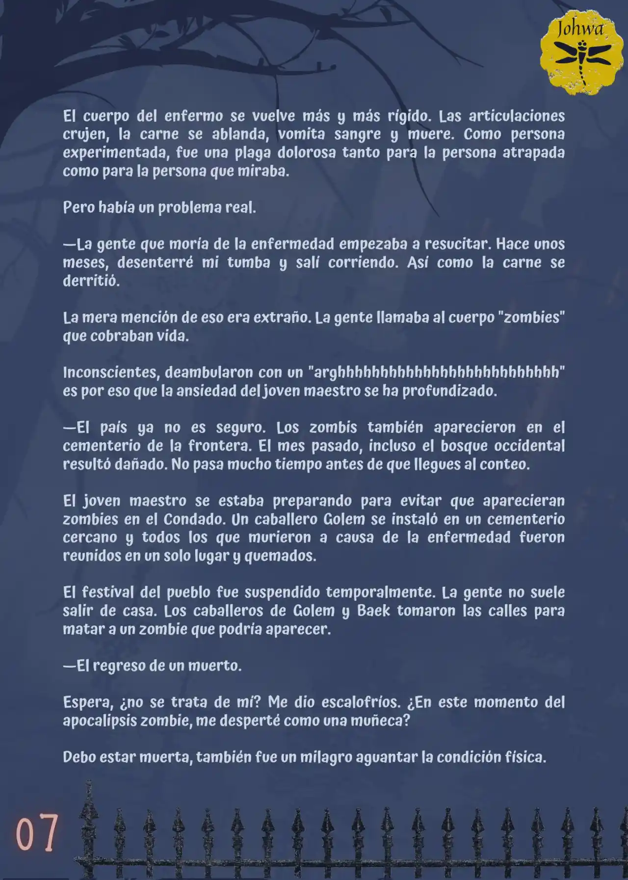 La Criada Del Mundo De Los Zombies Desea Convertise En Humana (Novela) - Capítulo 3 - Página 9 - LectorTMOo