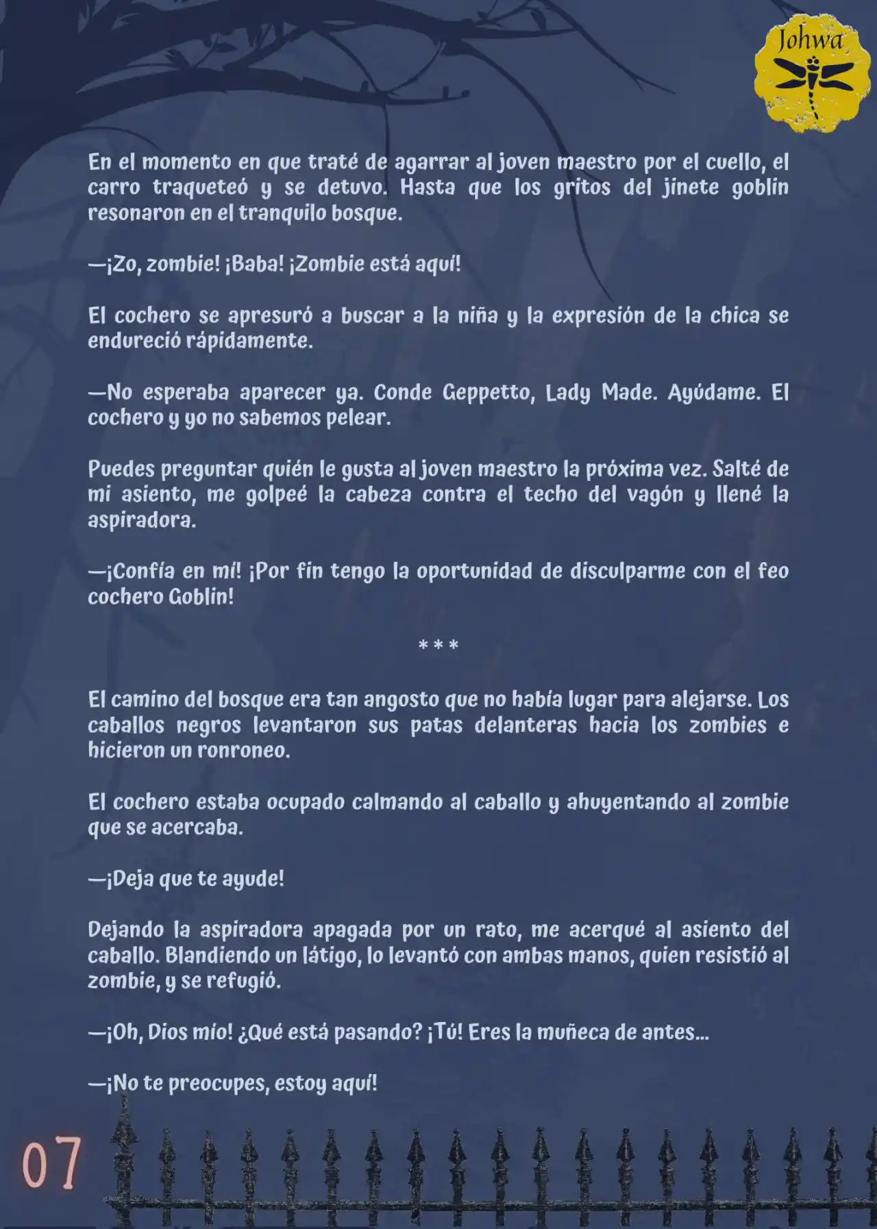 La Criada Del Mundo De Los Zombies Desea Convertise En Humana (Novela) - Capítulo 30 - Página 8 - LectorTMOo