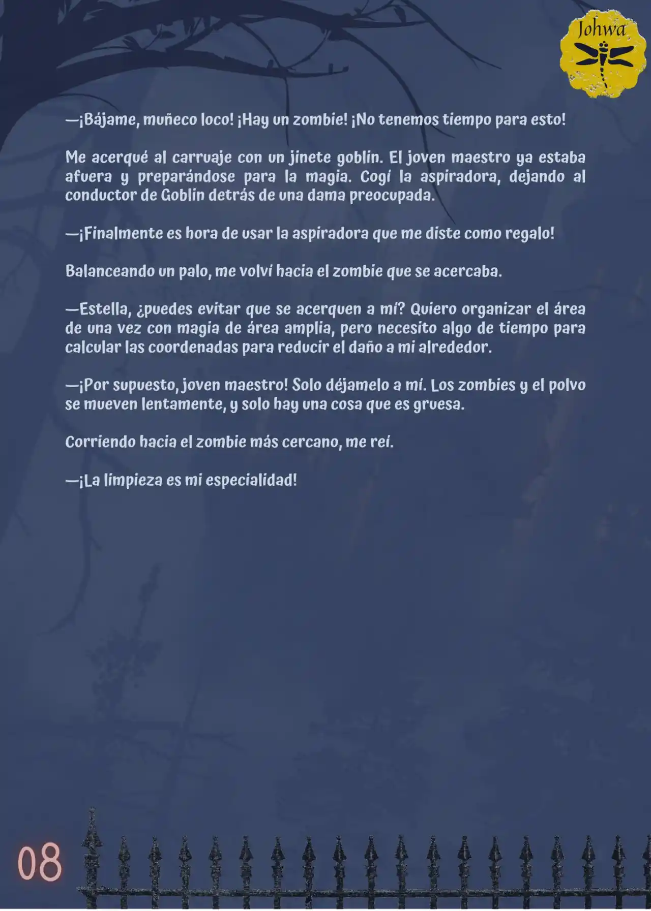 La Criada Del Mundo De Los Zombies Desea Convertise En Humana (Novela) - Capítulo 30 - Página 9 - LectorTMOo