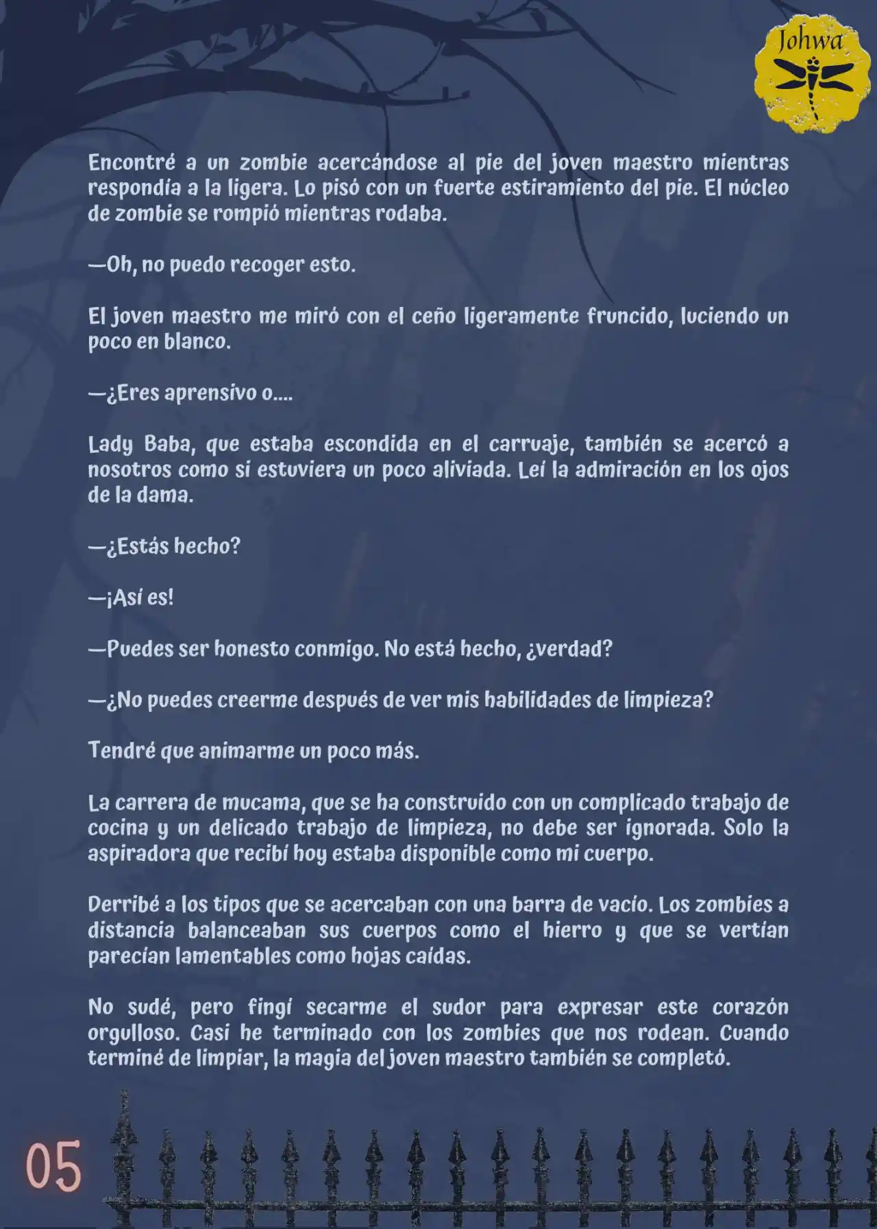 La Criada Del Mundo De Los Zombies Desea Convertise En Humana (Novela) - Capítulo 31 - Página 7 - LectorTMOo