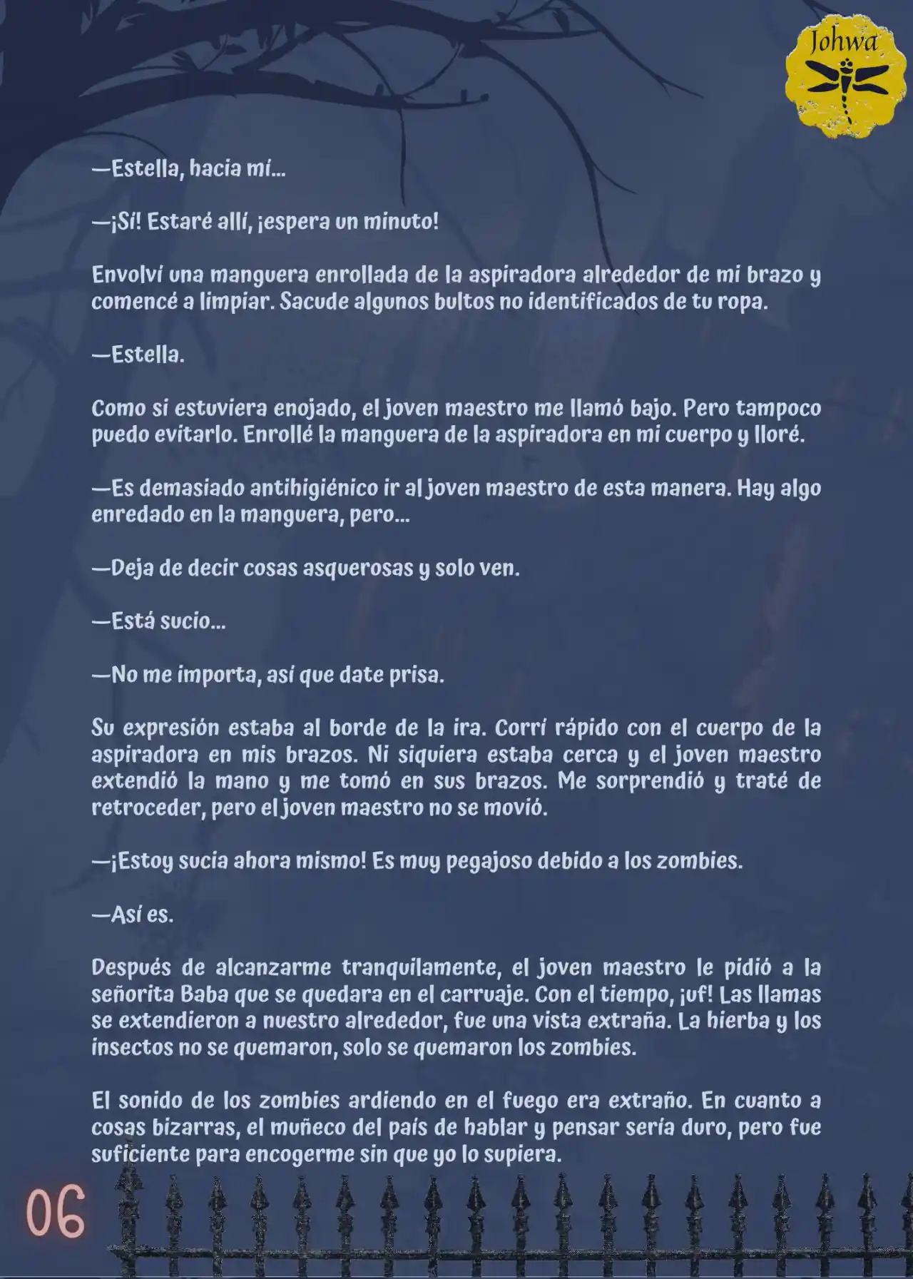 La Criada Del Mundo De Los Zombies Desea Convertise En Humana (Novela) - Capítulo 31 - Página 8 - LectorTMOo