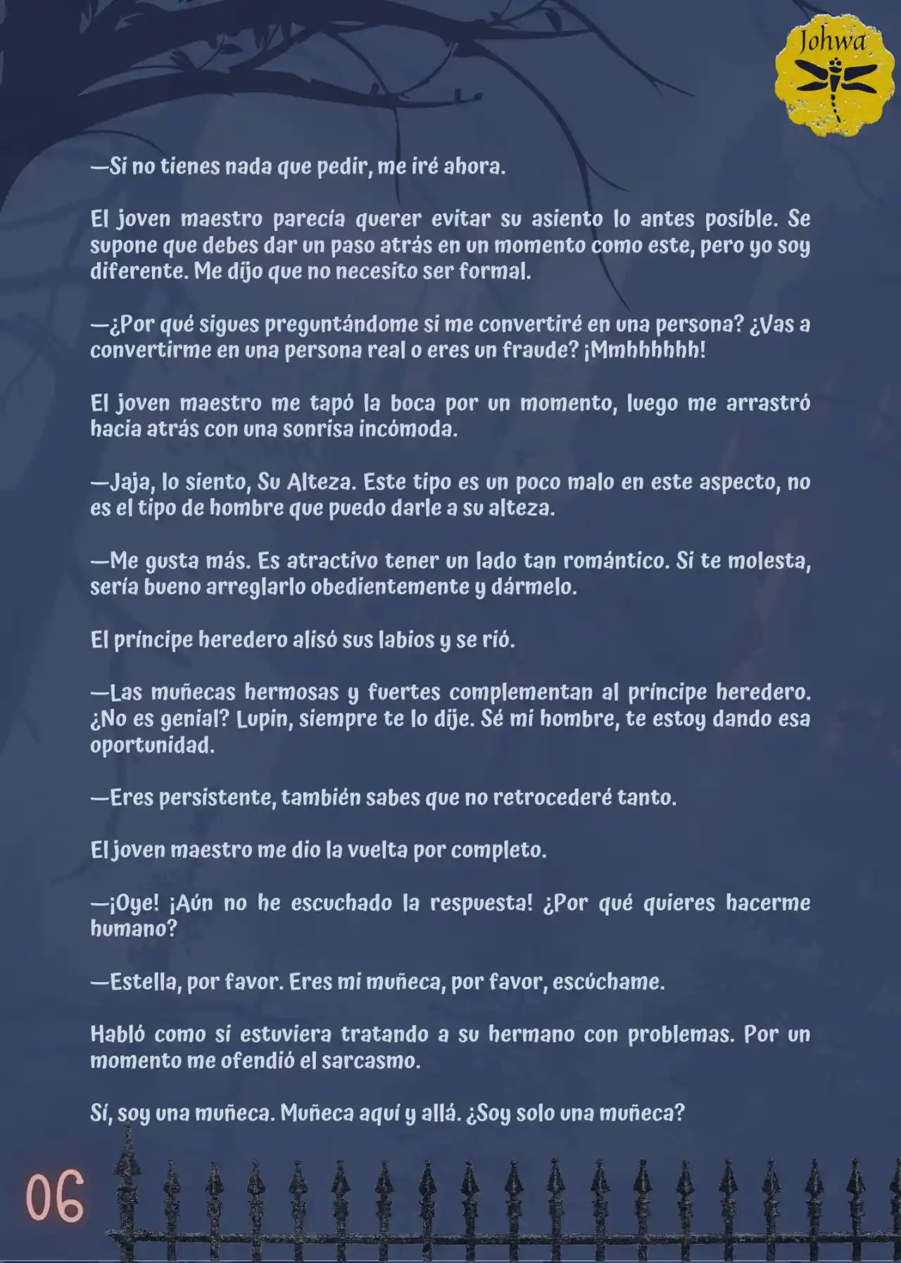 La Criada Del Mundo De Los Zombies Desea Convertise En Humana (Novela) - Capítulo 32 - Página 8 - LectorTMOo