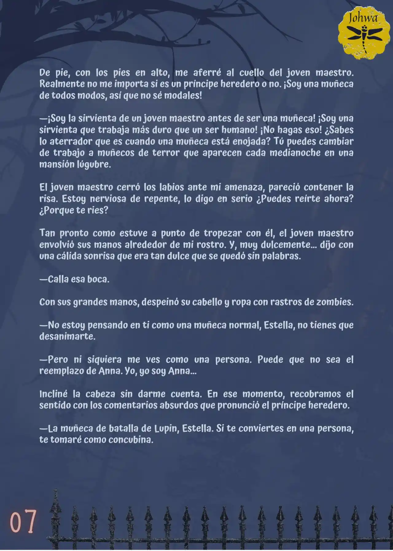 La Criada Del Mundo De Los Zombies Desea Convertise En Humana (Novela) - Capítulo 32 - Página 9 - LectorTMOo