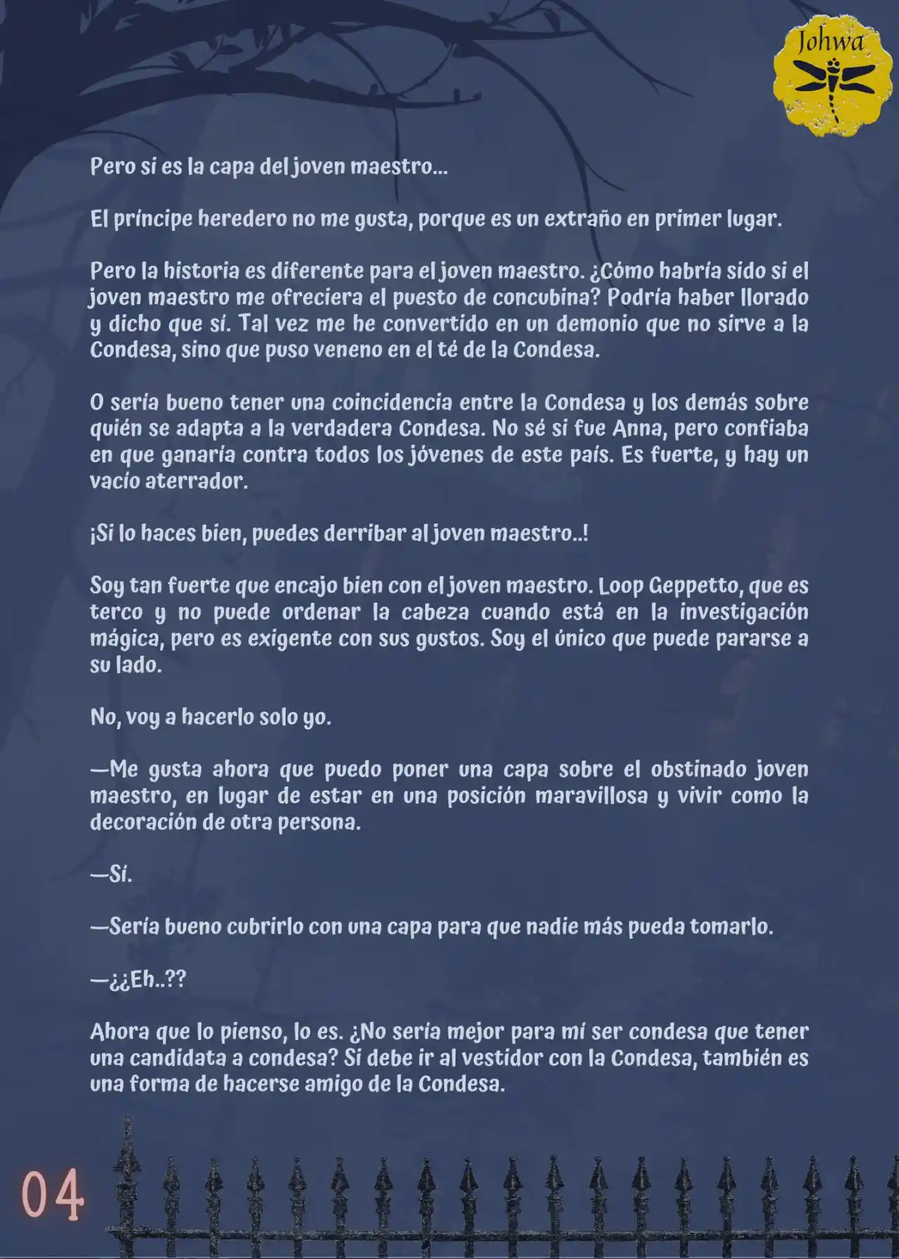 La Criada Del Mundo De Los Zombies Desea Convertise En Humana (Novela) - Capítulo 33 - Página 6 - LectorTMOo