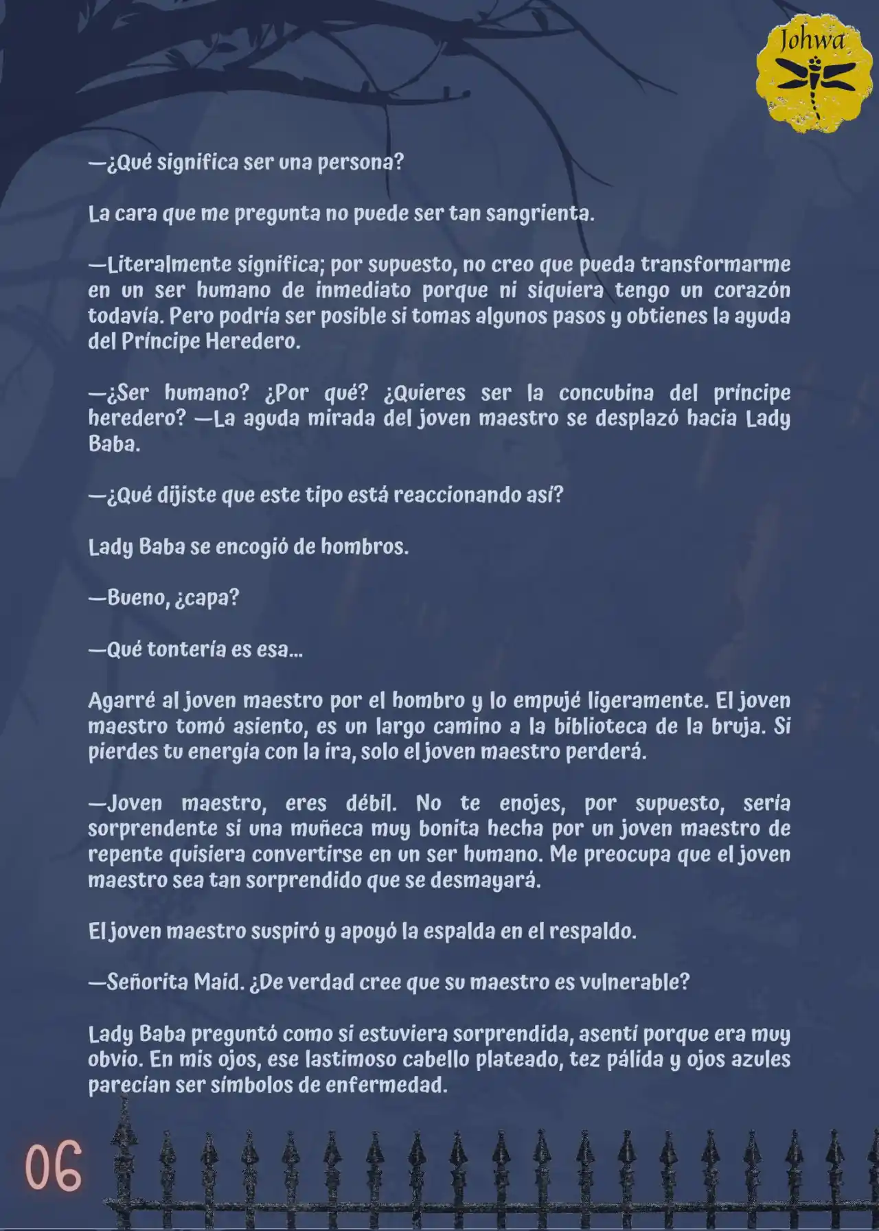 La Criada Del Mundo De Los Zombies Desea Convertise En Humana (Novela) - Capítulo 33 - Página 8 - LectorTMOo