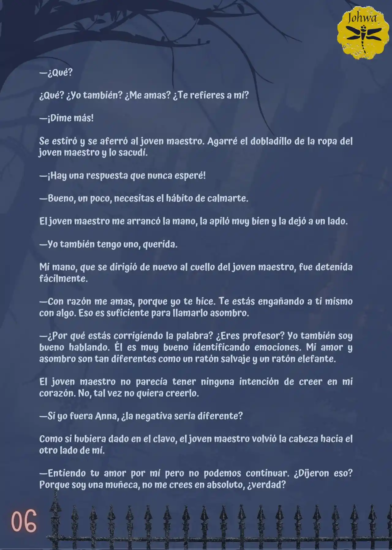 La Criada Del Mundo De Los Zombies Desea Convertise En Humana (Novela) - Capítulo 34 - Página 8 - LectorTMOo