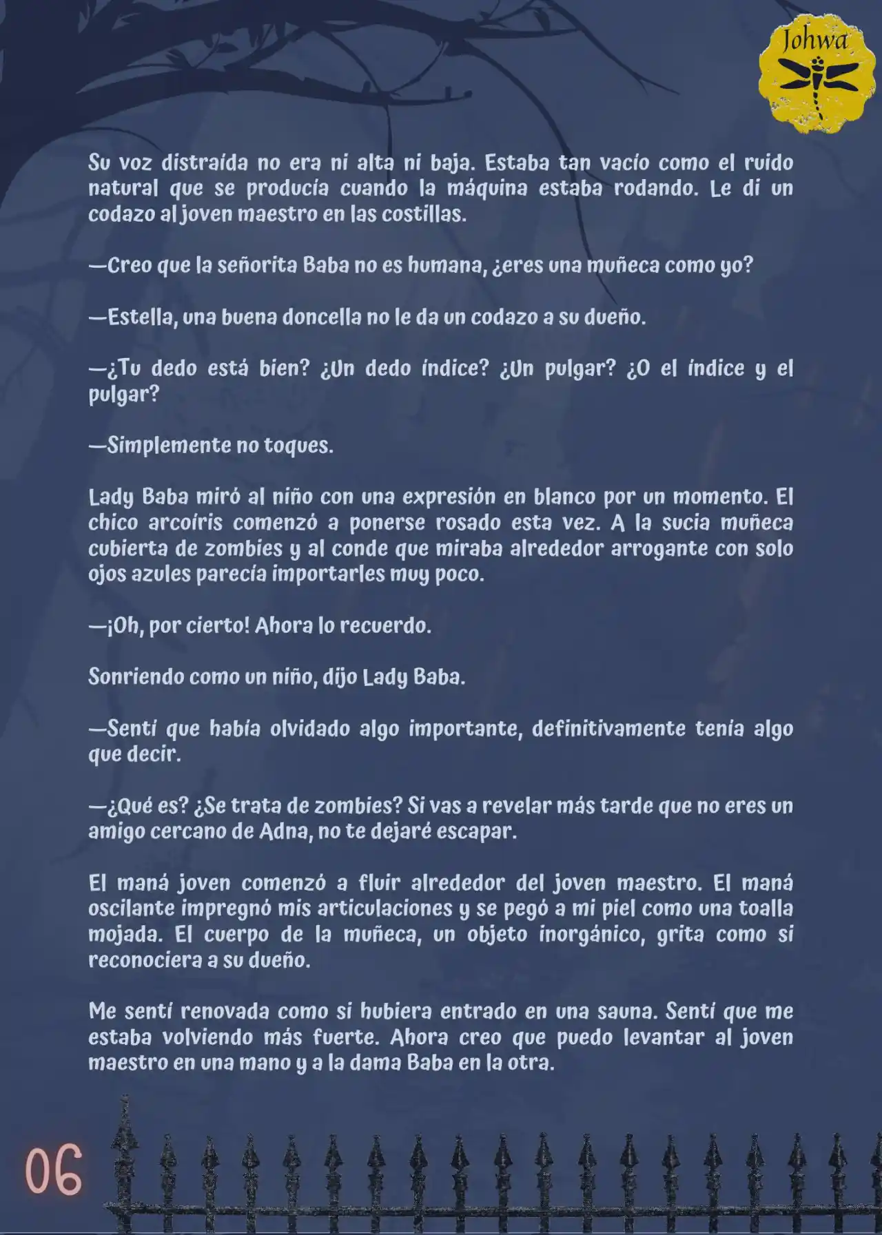 La Criada Del Mundo De Los Zombies Desea Convertise En Humana (Novela) - Capítulo 35 - Página 8 - LectorTMOo