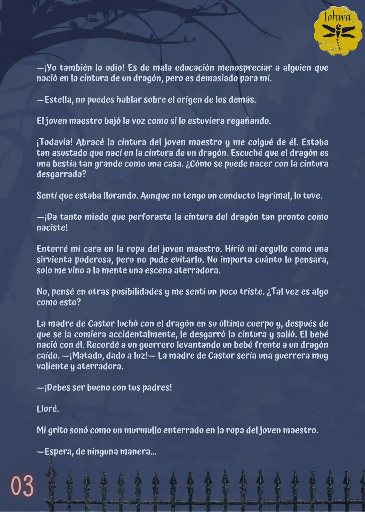 La Criada Del Mundo De Los Zombies Desea Convertise En Humana (Novela) - Capítulo 36 - Página 5 - LectorTMOo