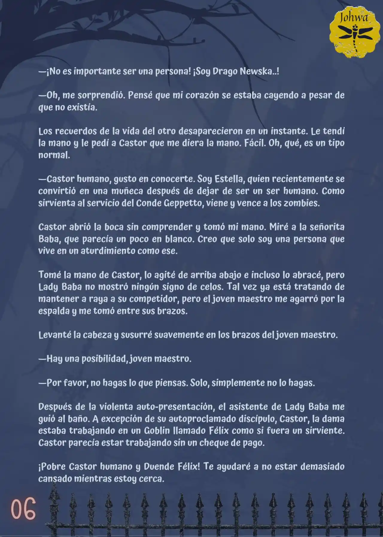 La Criada Del Mundo De Los Zombies Desea Convertise En Humana (Novela) - Capítulo 36 - Página 8 - LectorTMOo