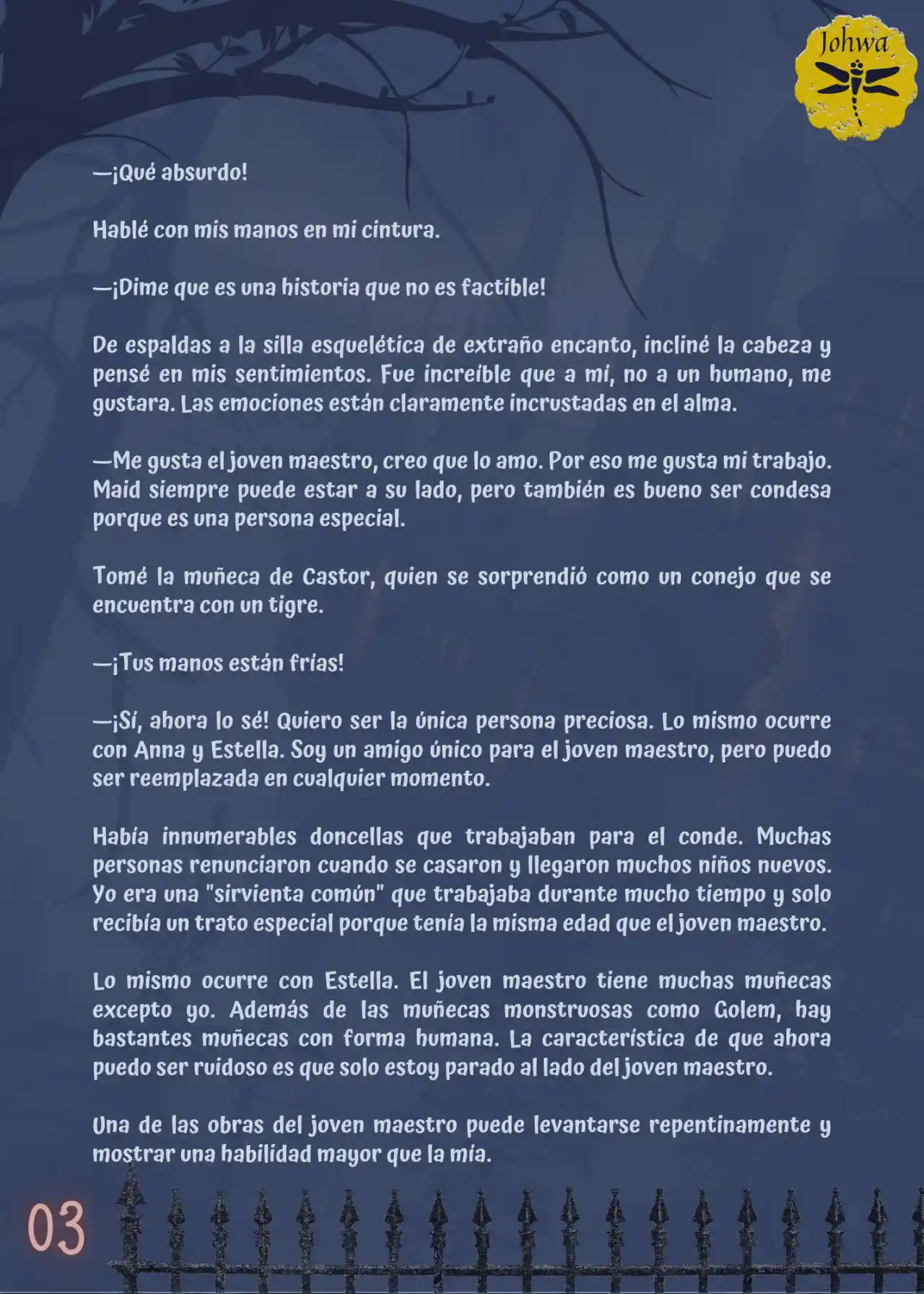 La Criada Del Mundo De Los Zombies Desea Convertise En Humana (Novela) - Capítulo 38 - Página 5 - LectorTMOo