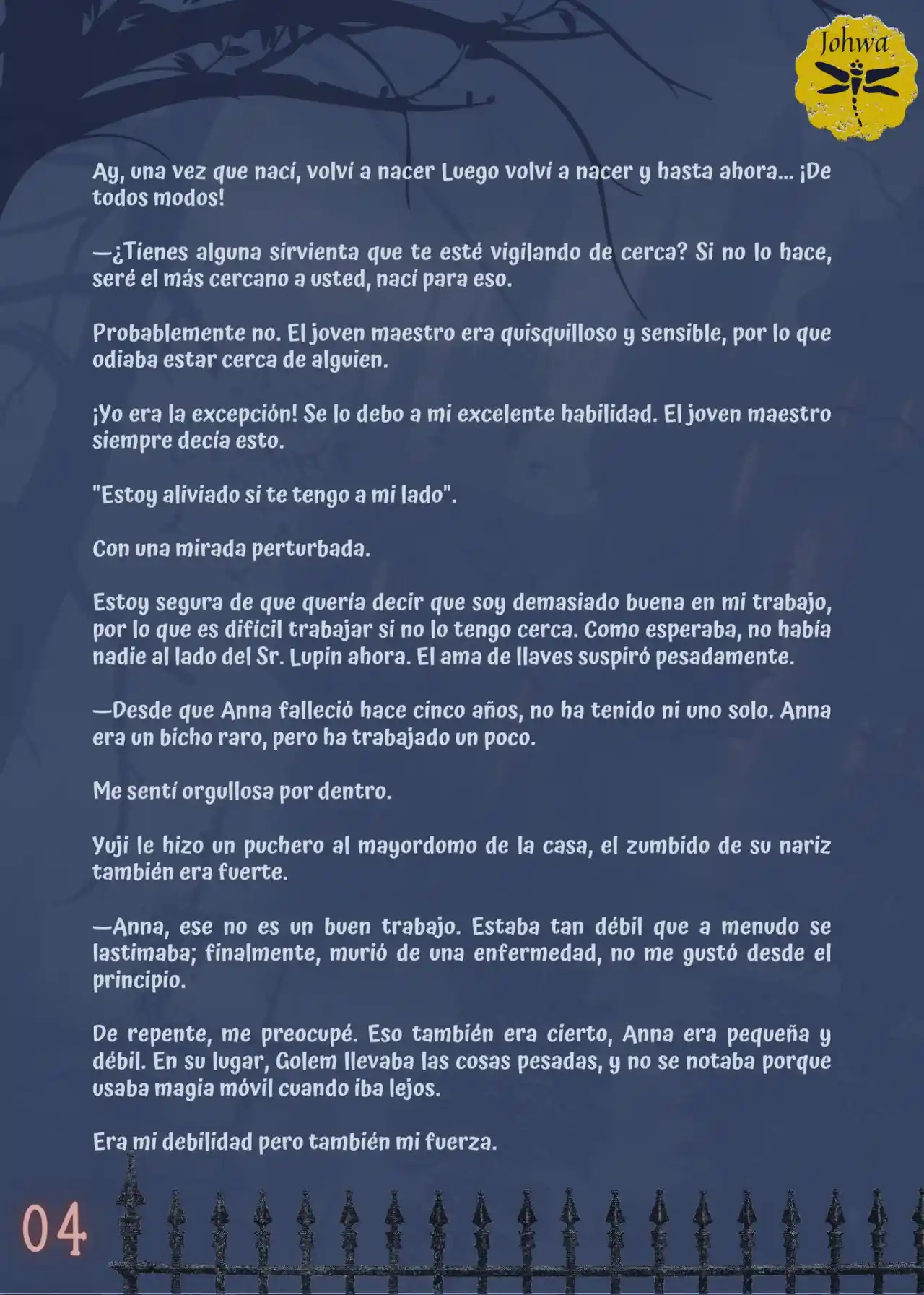 La Criada Del Mundo De Los Zombies Desea Convertise En Humana (Novela) - Capítulo 4 - Página 6 - LectorTMOo