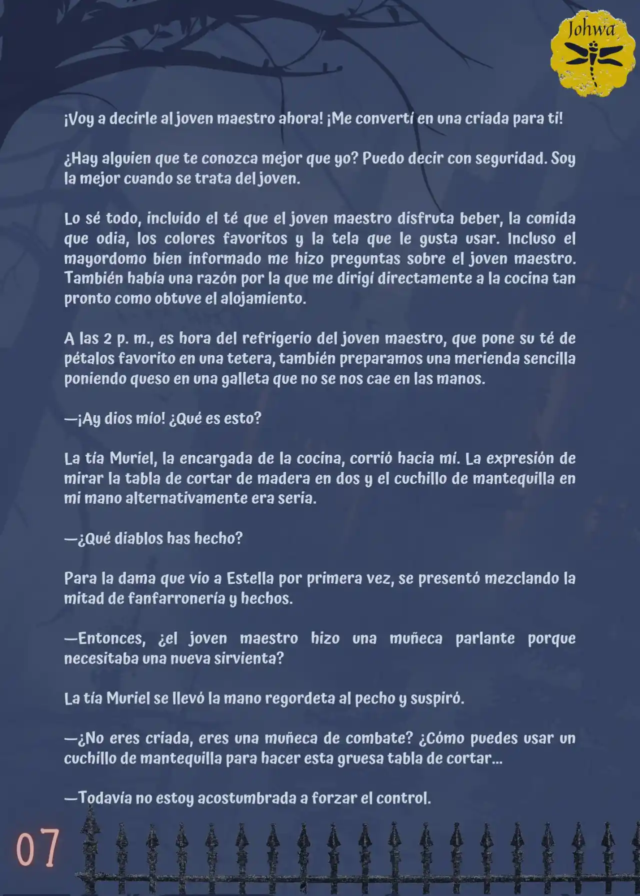 La Criada Del Mundo De Los Zombies Desea Convertise En Humana (Novela) - Capítulo 4 - Página 9 - LectorTMOo