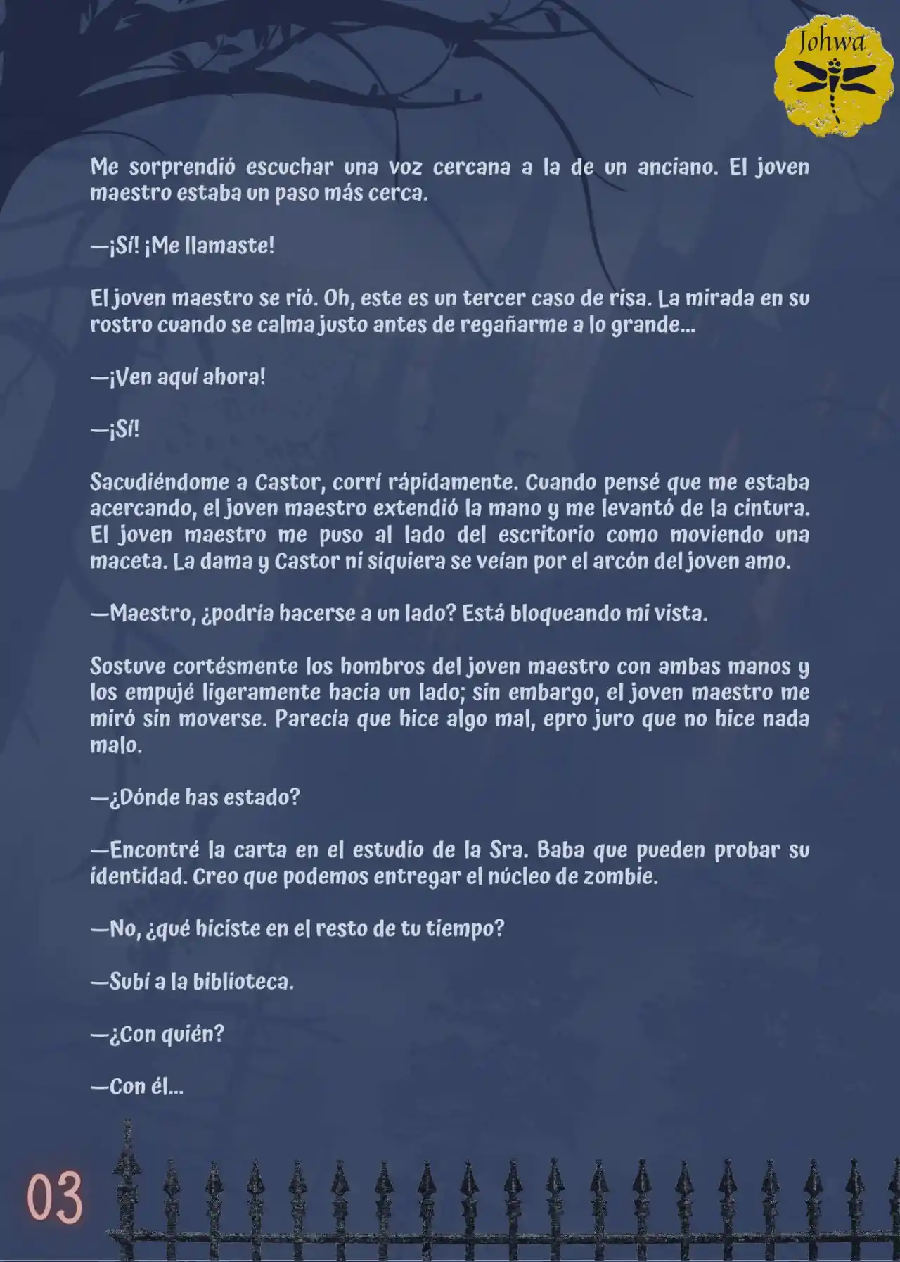 La Criada Del Mundo De Los Zombies Desea Convertise En Humana (Novela) - Capítulo 40 - Página 5 - LectorTMOo