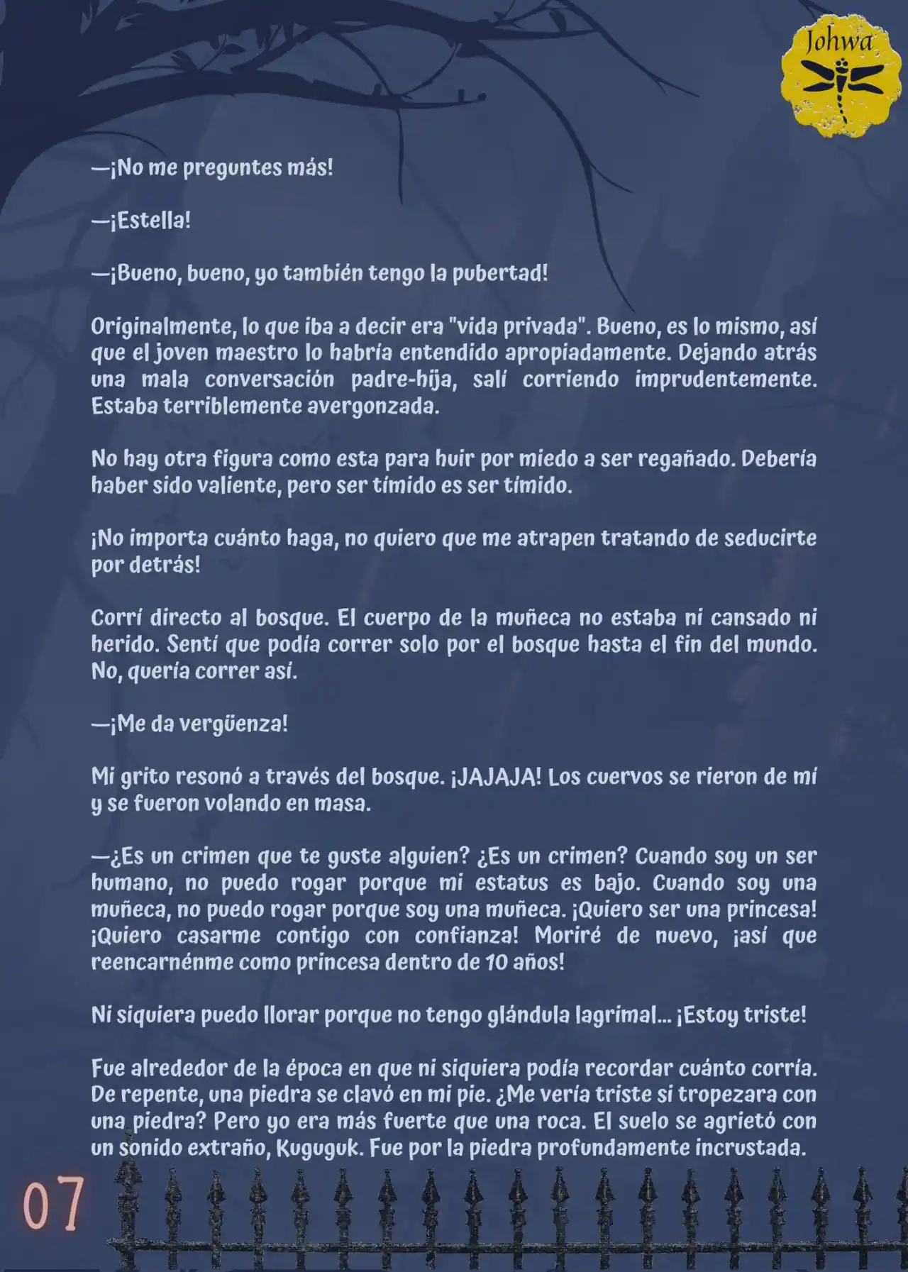 La Criada Del Mundo De Los Zombies Desea Convertise En Humana (Novela) - Capítulo 40 - Página 9 - LectorTMOo