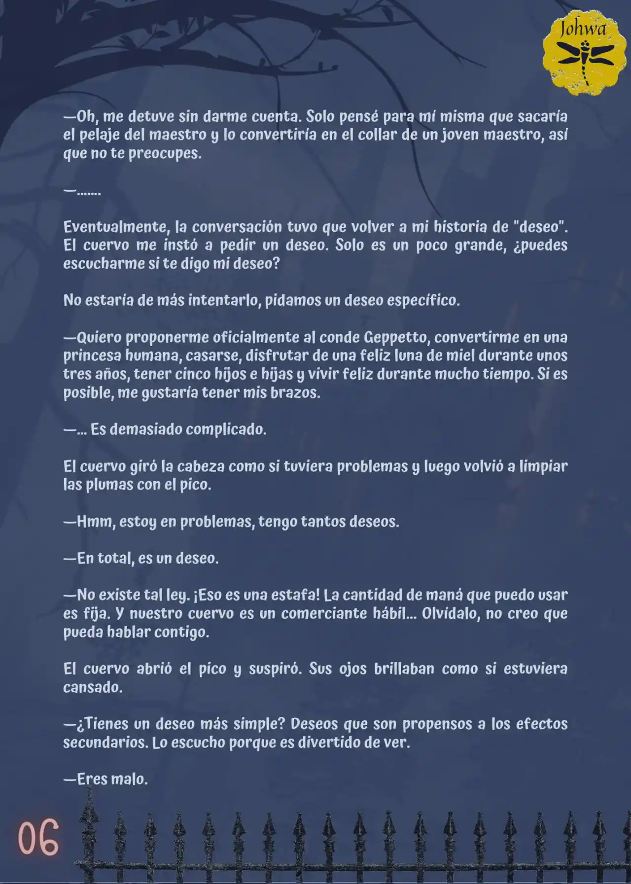 La Criada Del Mundo De Los Zombies Desea Convertise En Humana (Novela) - Capítulo 41 - Página 8 - LectorTMOo