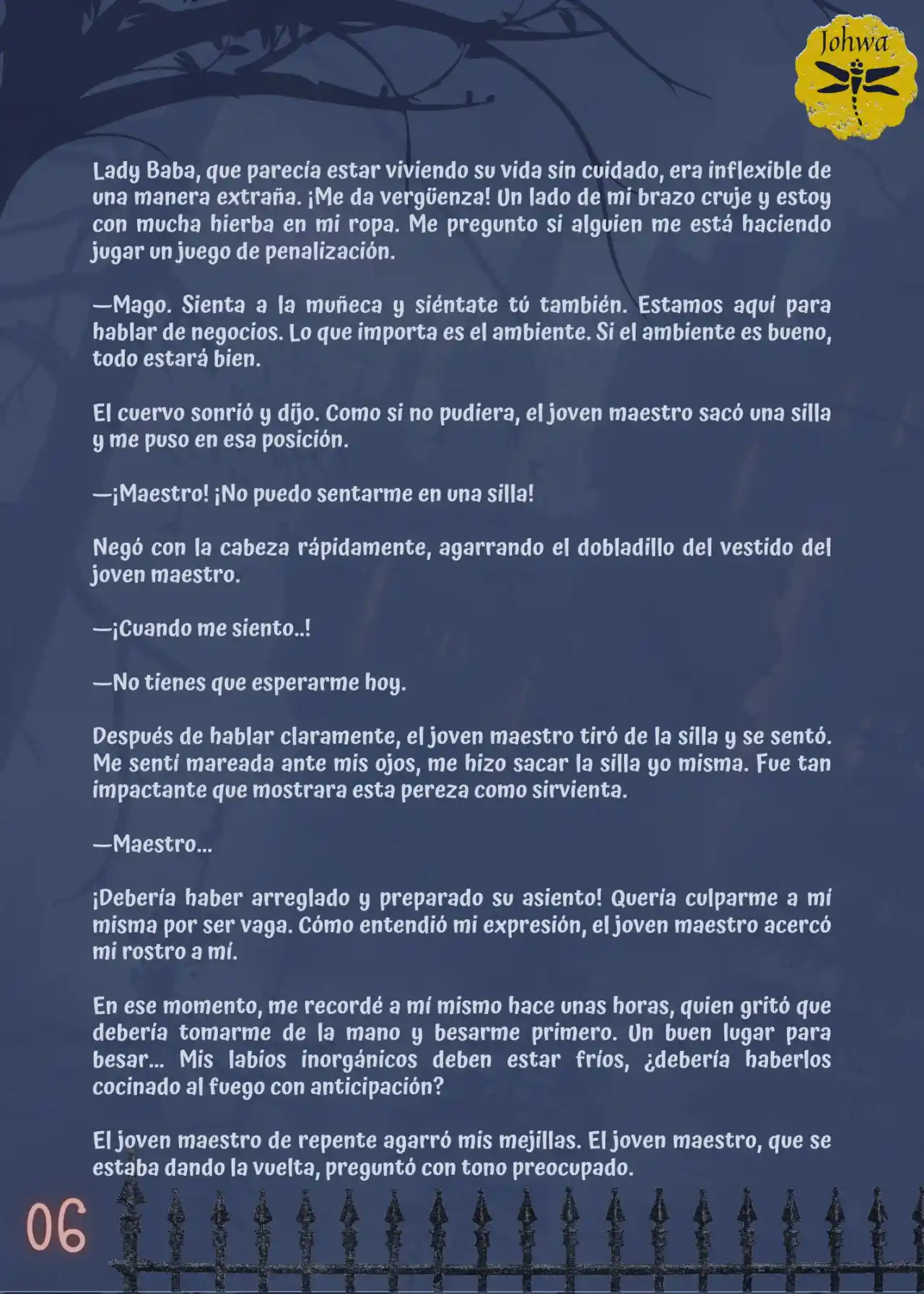La Criada Del Mundo De Los Zombies Desea Convertise En Humana (Novela) - Capítulo 43 - Página 8 - LectorTMOo
