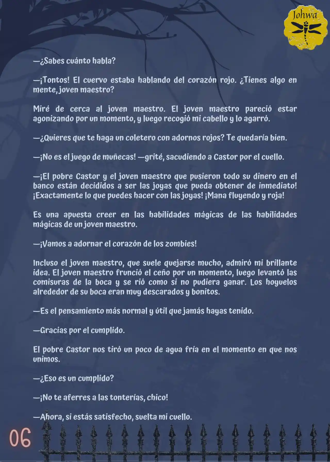 La Criada Del Mundo De Los Zombies Desea Convertise En Humana (Novela) - Capítulo 45 - Página 8 - LectorTMOo