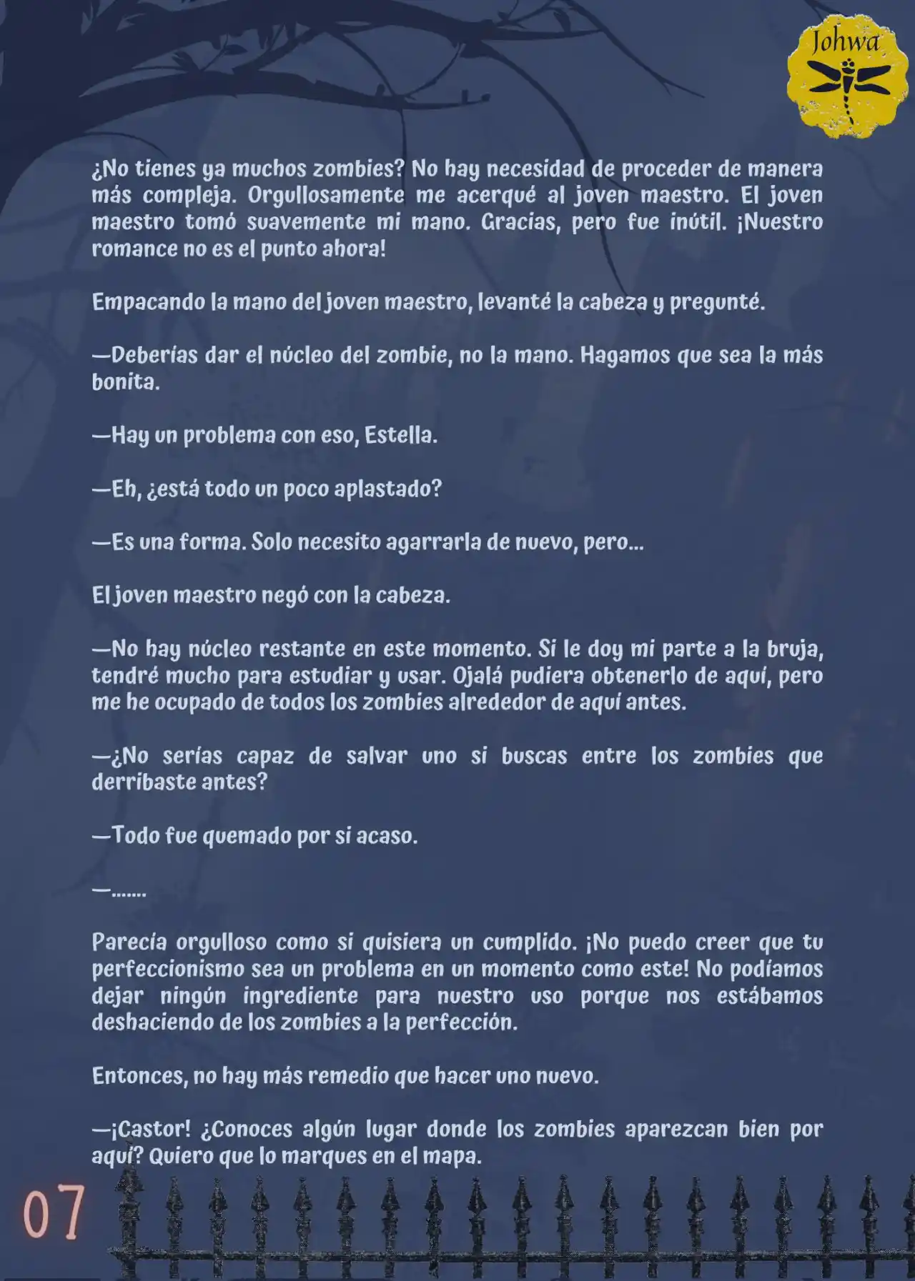 La Criada Del Mundo De Los Zombies Desea Convertise En Humana (Novela) - Capítulo 45 - Página 9 - LectorTMOo