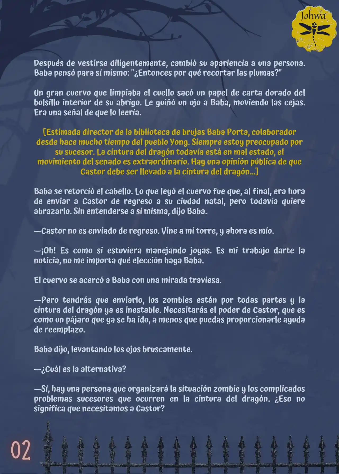 La Criada Del Mundo De Los Zombies Desea Convertise En Humana (Novela) - Capítulo 46 - Página 4 - LectorTMOo
