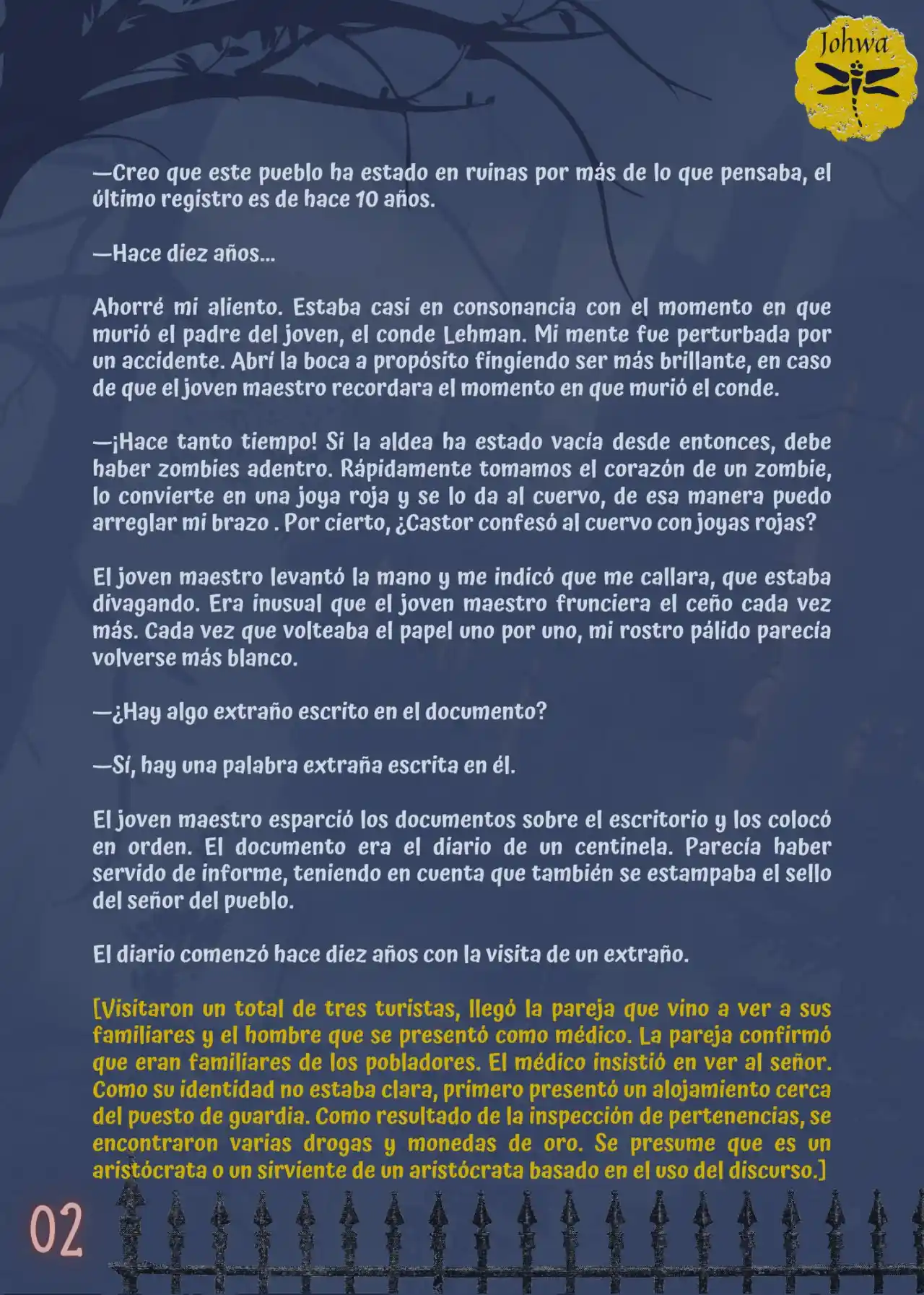 La Criada Del Mundo De Los Zombies Desea Convertise En Humana (Novela) - Capítulo 47 - Página 4 - LectorTMOo