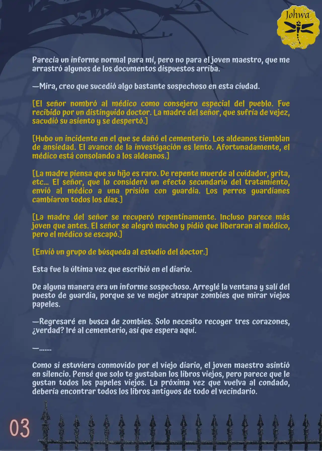 La Criada Del Mundo De Los Zombies Desea Convertise En Humana (Novela) - Capítulo 47 - Página 5 - LectorTMOo