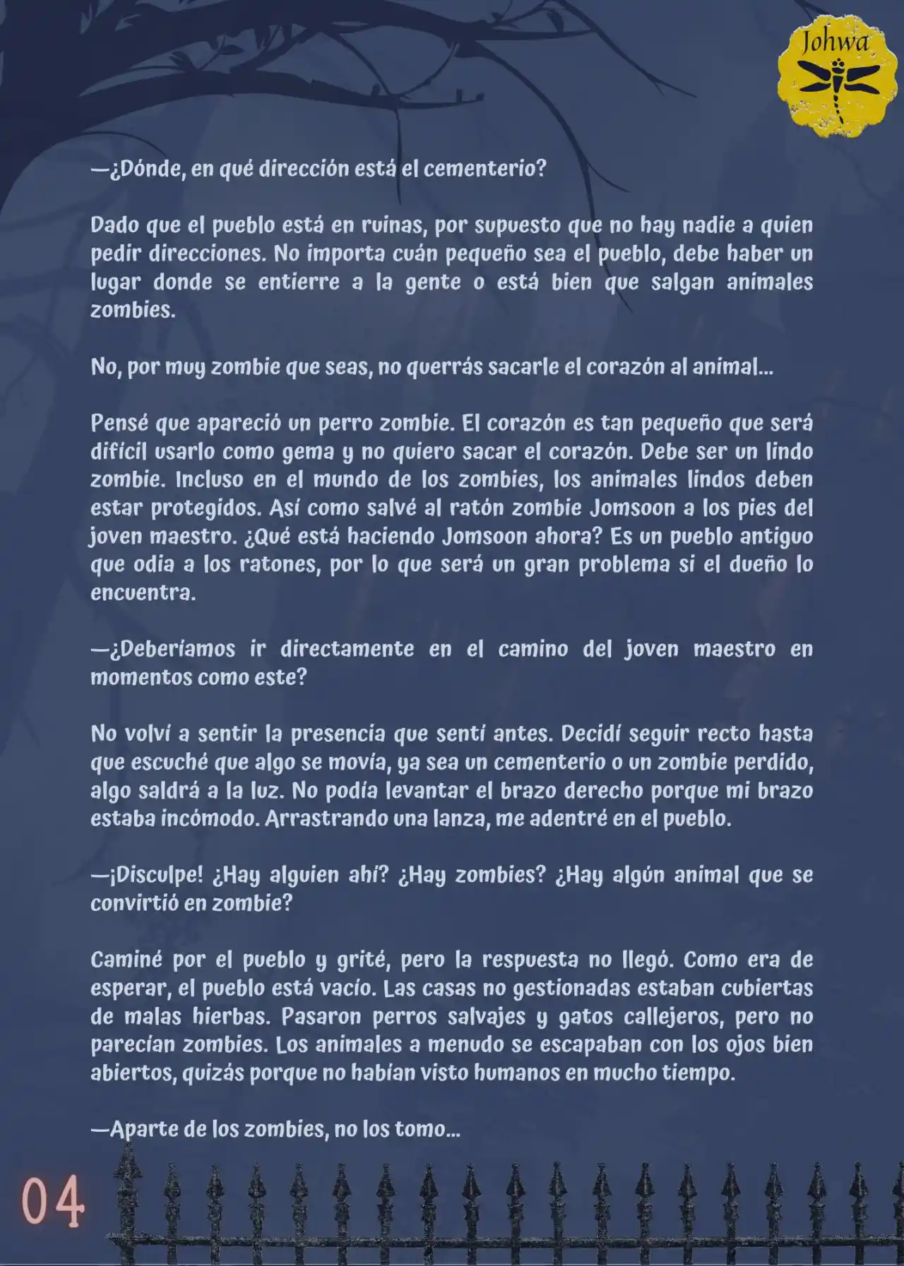 La Criada Del Mundo De Los Zombies Desea Convertise En Humana (Novela) - Capítulo 47 - Página 6 - LectorTMOo
