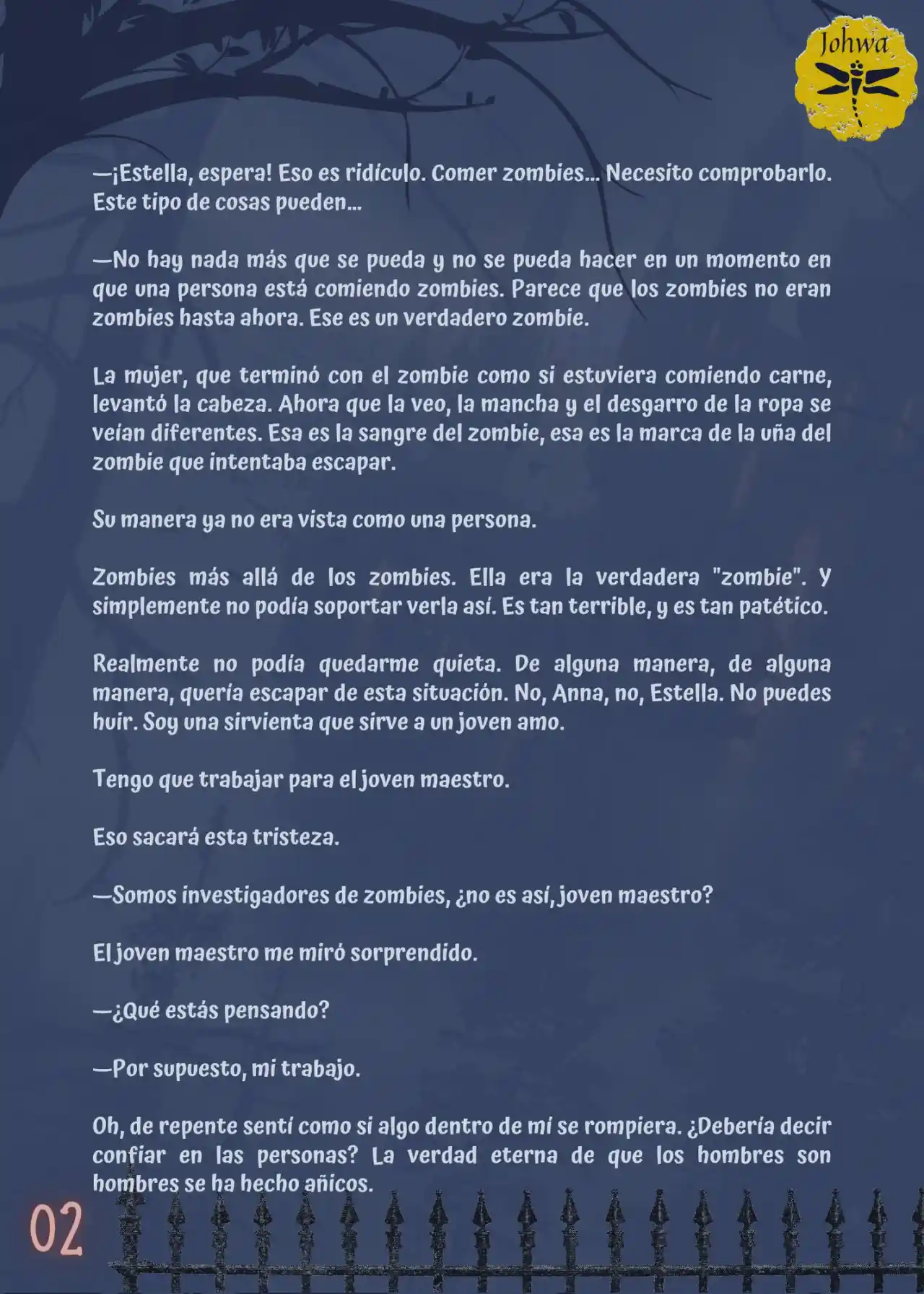 La Criada Del Mundo De Los Zombies Desea Convertise En Humana (Novela) - Capítulo 49 - Página 4 - LectorTMOo