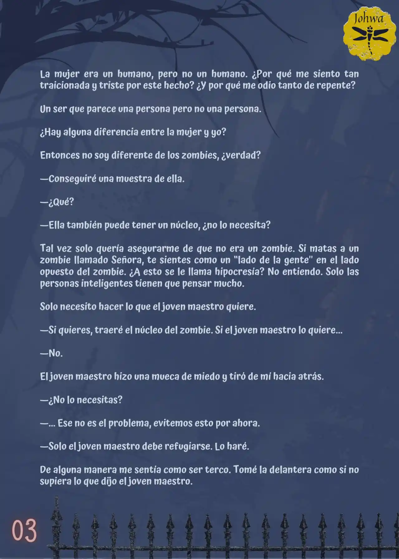 La Criada Del Mundo De Los Zombies Desea Convertise En Humana (Novela) - Capítulo 49 - Página 5 - LectorTMOo