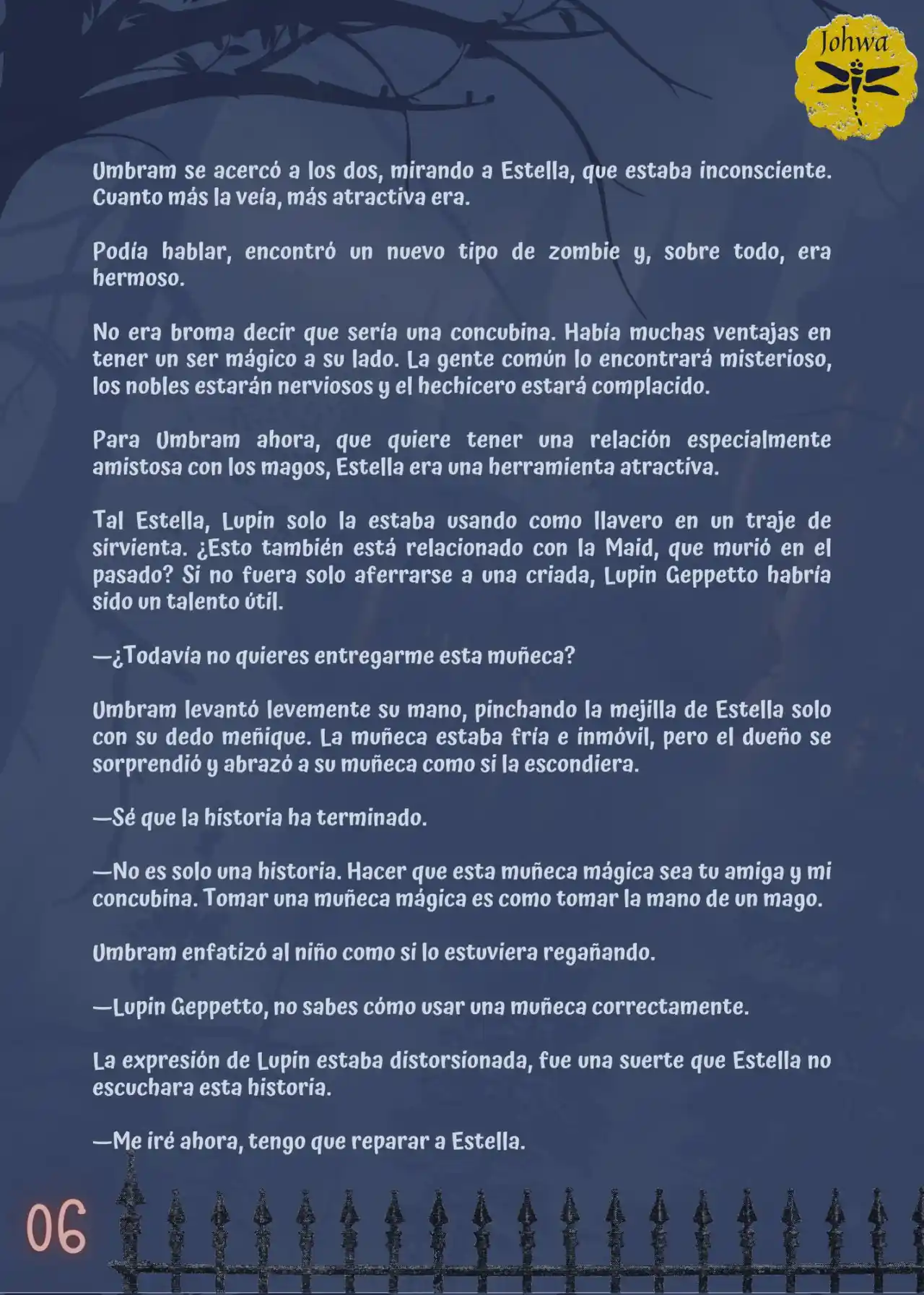 La Criada Del Mundo De Los Zombies Desea Convertise En Humana (Novela) - Capítulo 49 - Página 8 - LectorTMOo