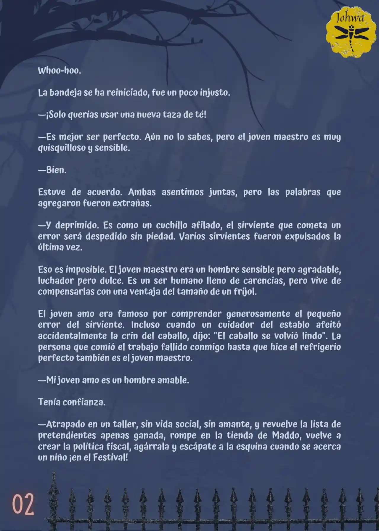 La Criada Del Mundo De Los Zombies Desea Convertise En Humana (Novela) - Capítulo 5 - Página 4 - LectorTMOo