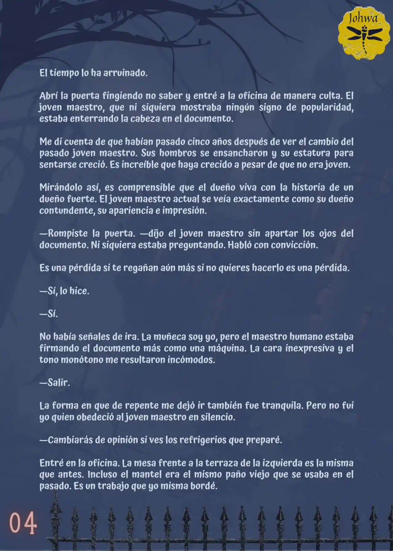 La Criada Del Mundo De Los Zombies Desea Convertise En Humana (Novela) - Capítulo 5 - Página 6 - LectorTMOo